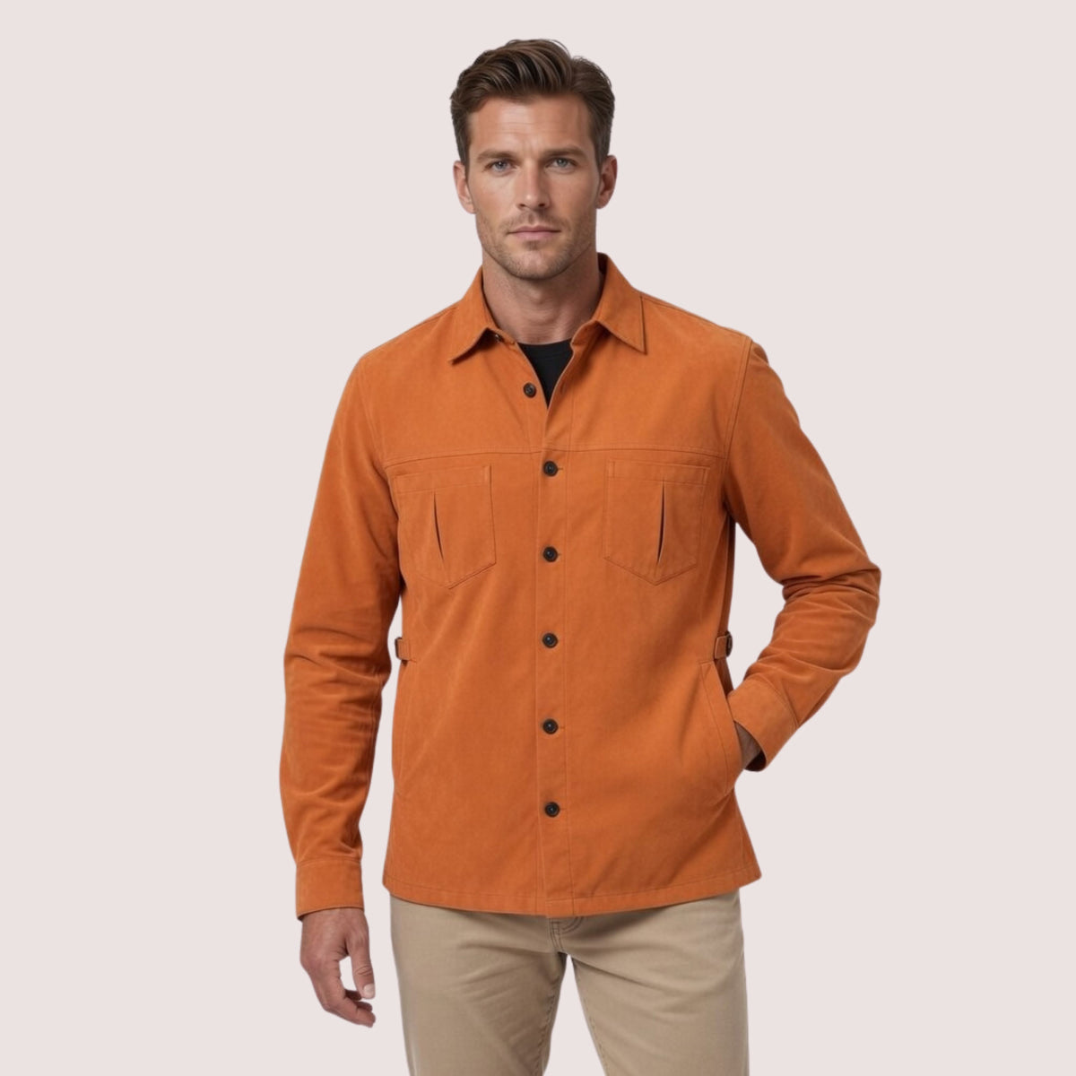 Paxton Goat Suede Jacket-6