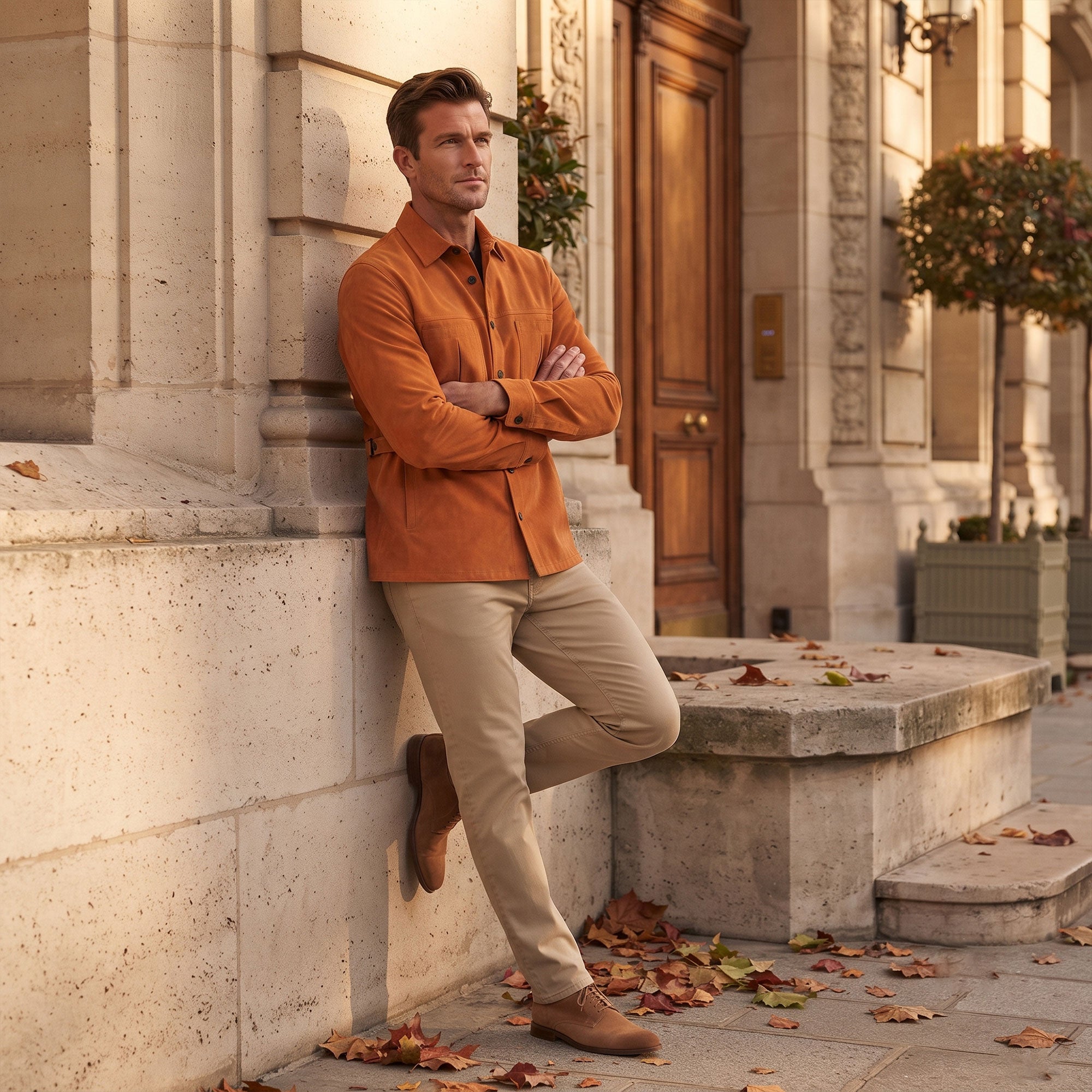 Paxton Goat Suede Jacket-9