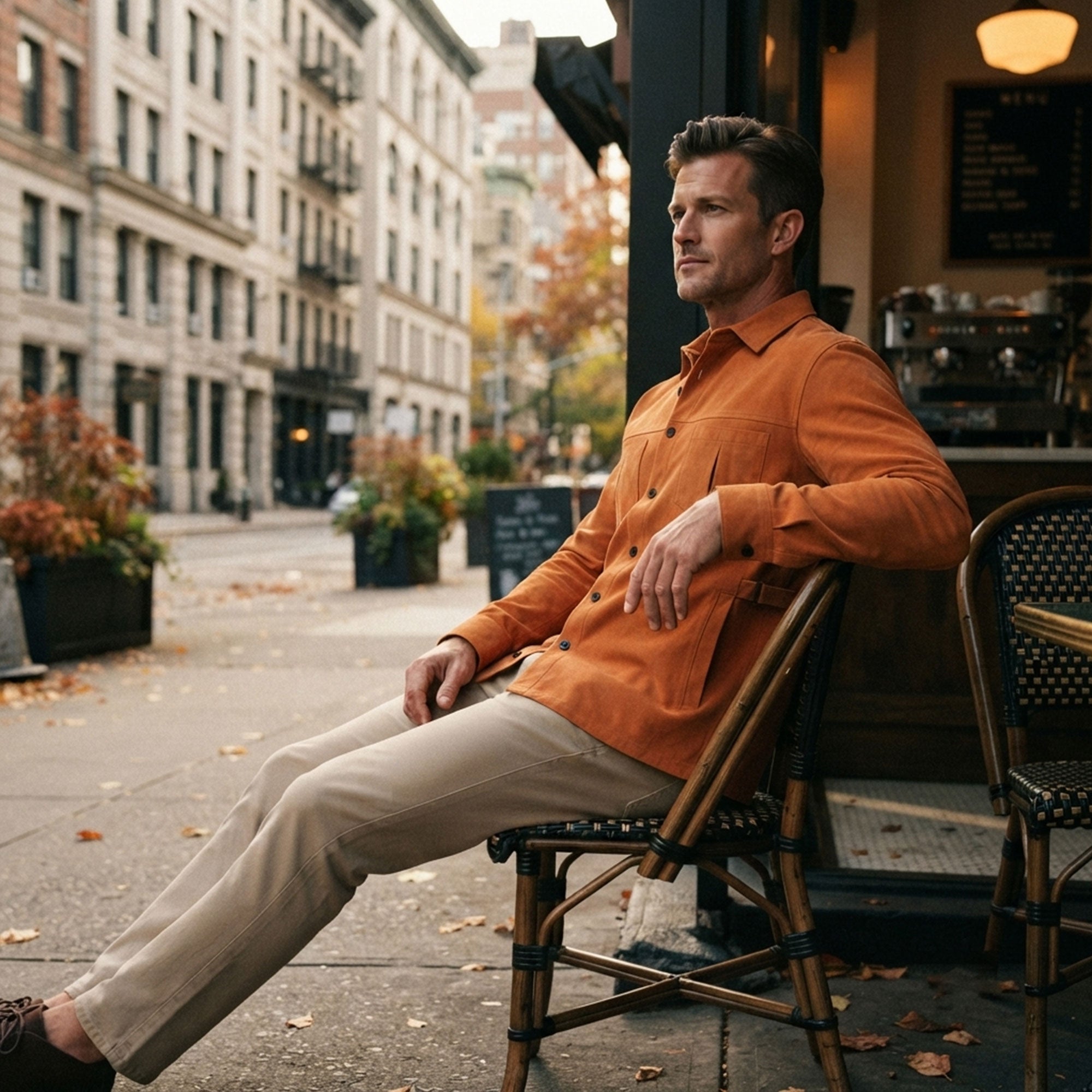 Paxton Goat Suede Jacket-10