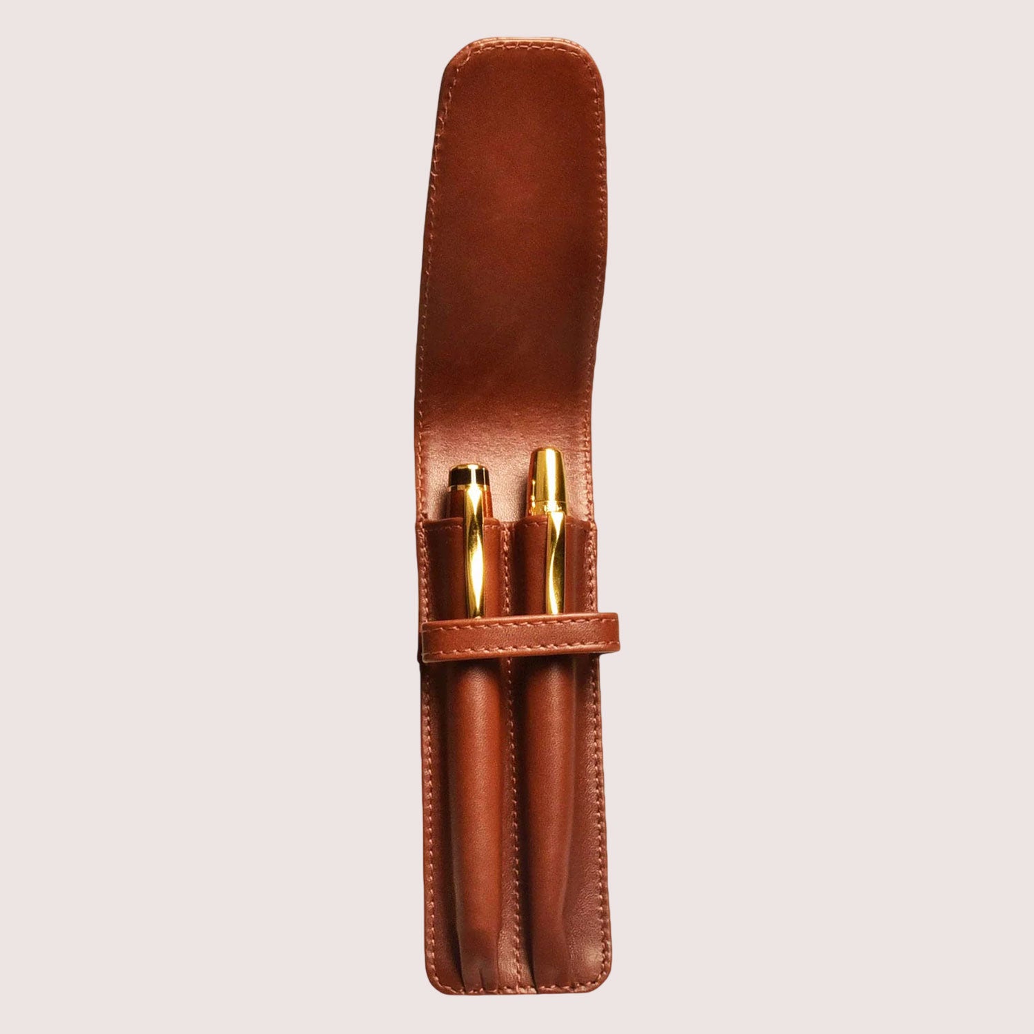 Two Pen Leather Case