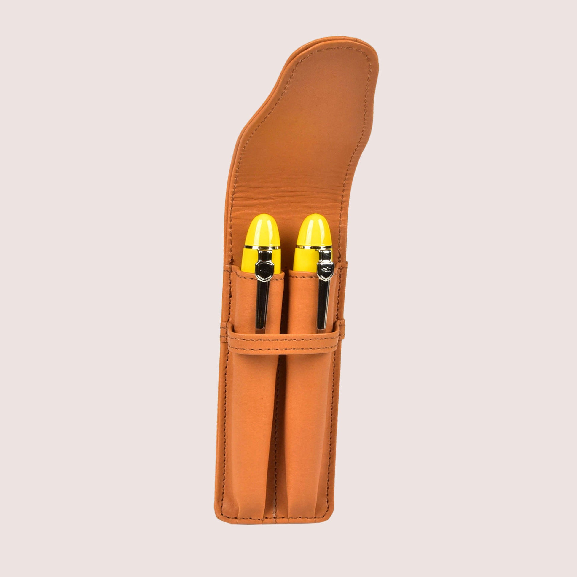 Two Pen Leather Case