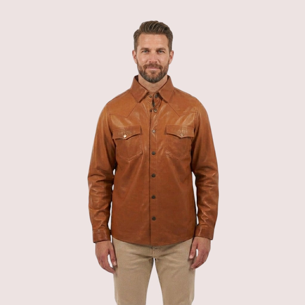 Raphael Lambskin Shirt