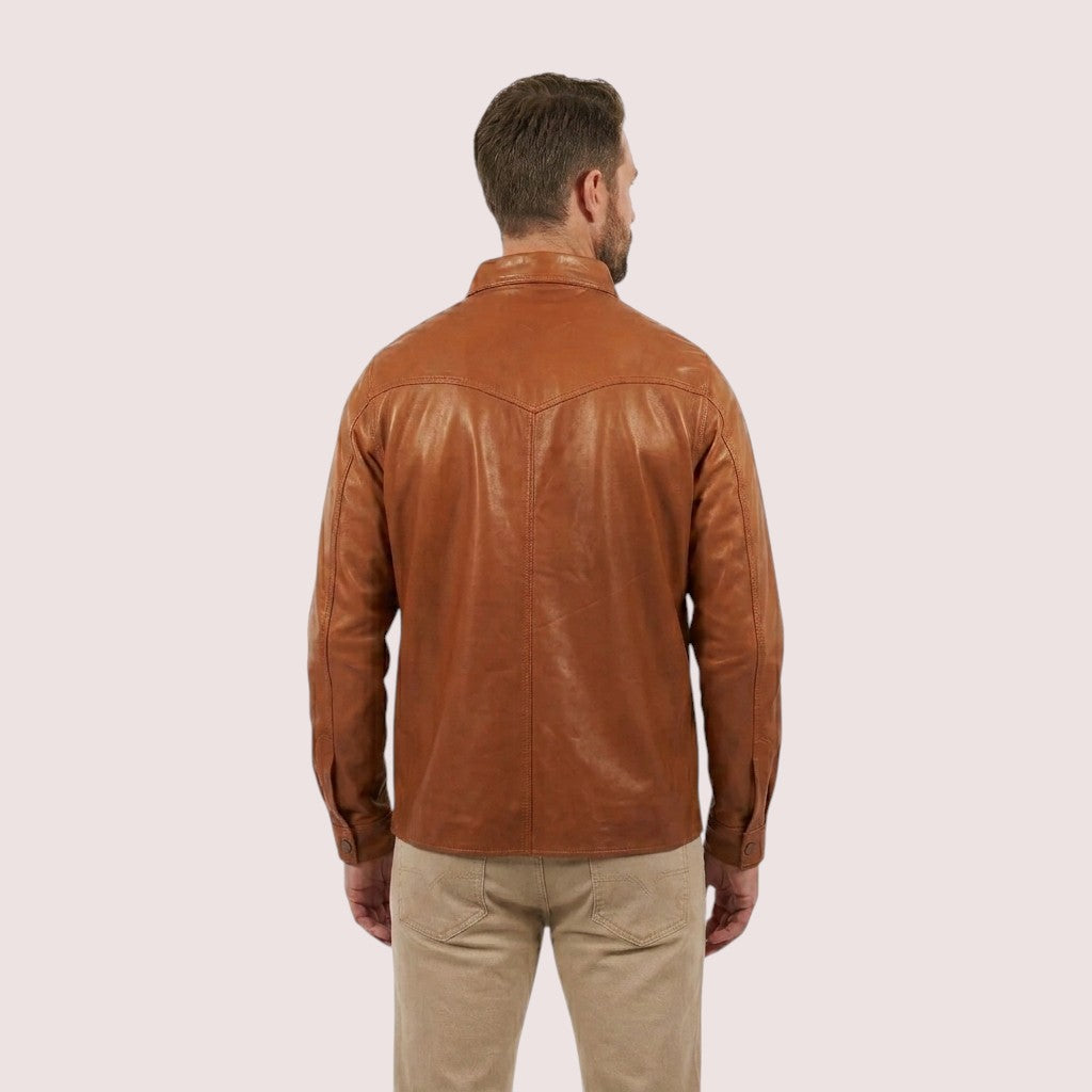 Raphael Lambskin Shirt
