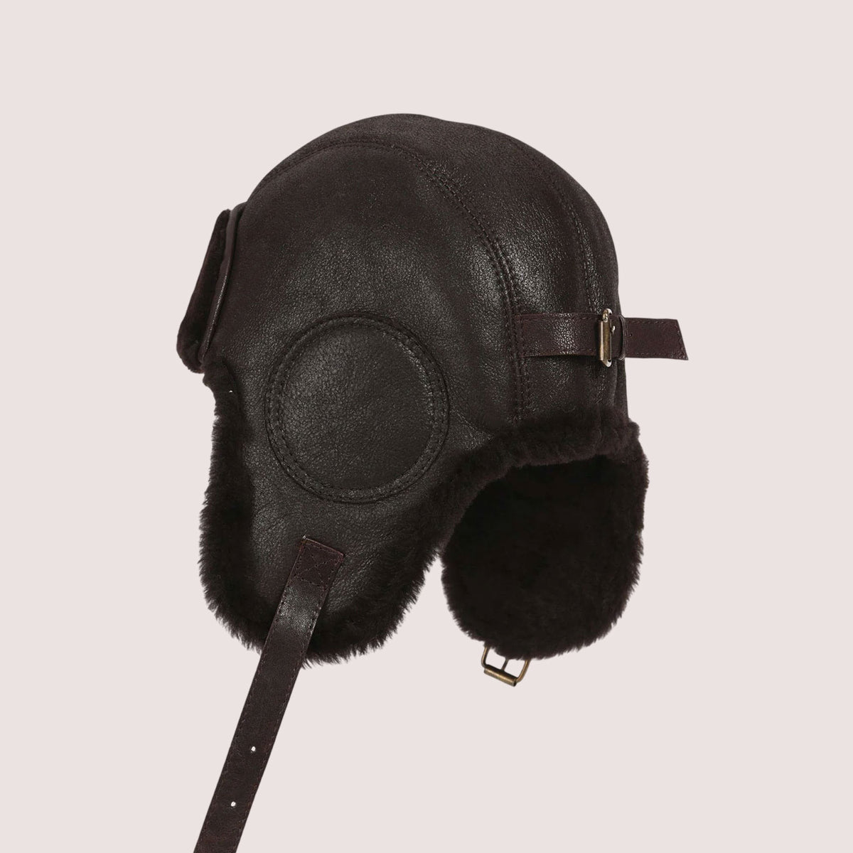 B-52 Aviator's Sheepskin Hat-13