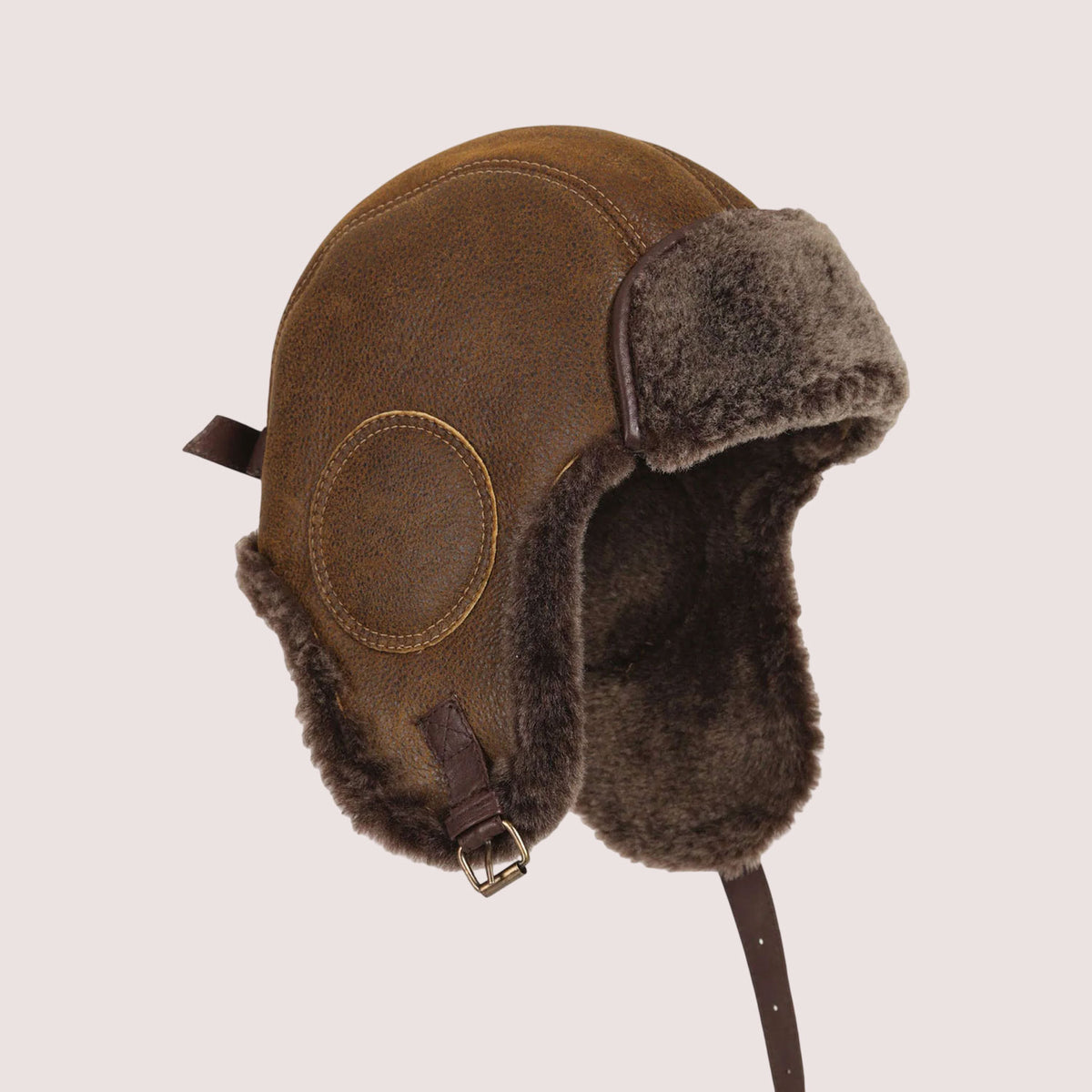 B-52 Aviator's Sheepskin Hat-18