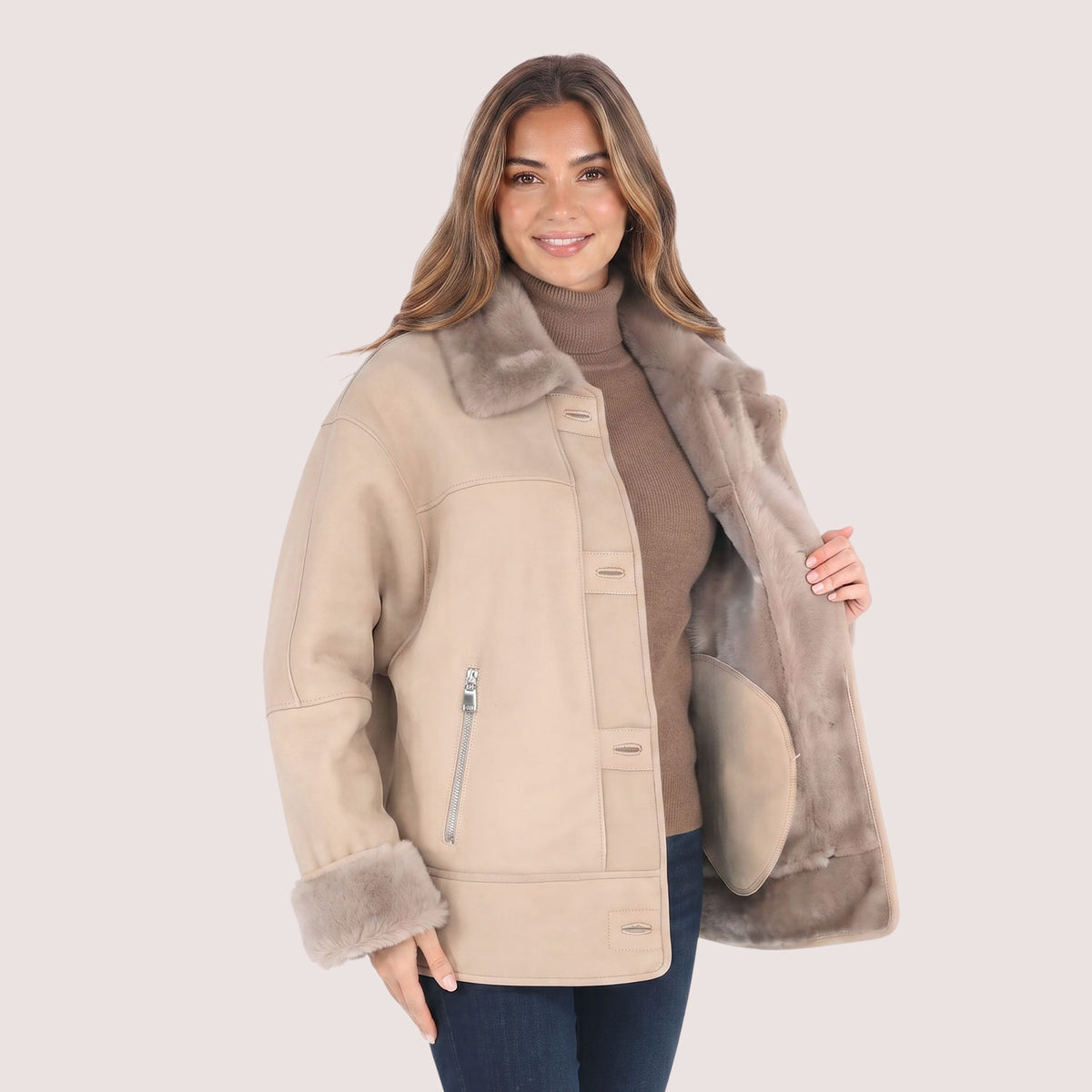 Anita Shearling Jacket-8