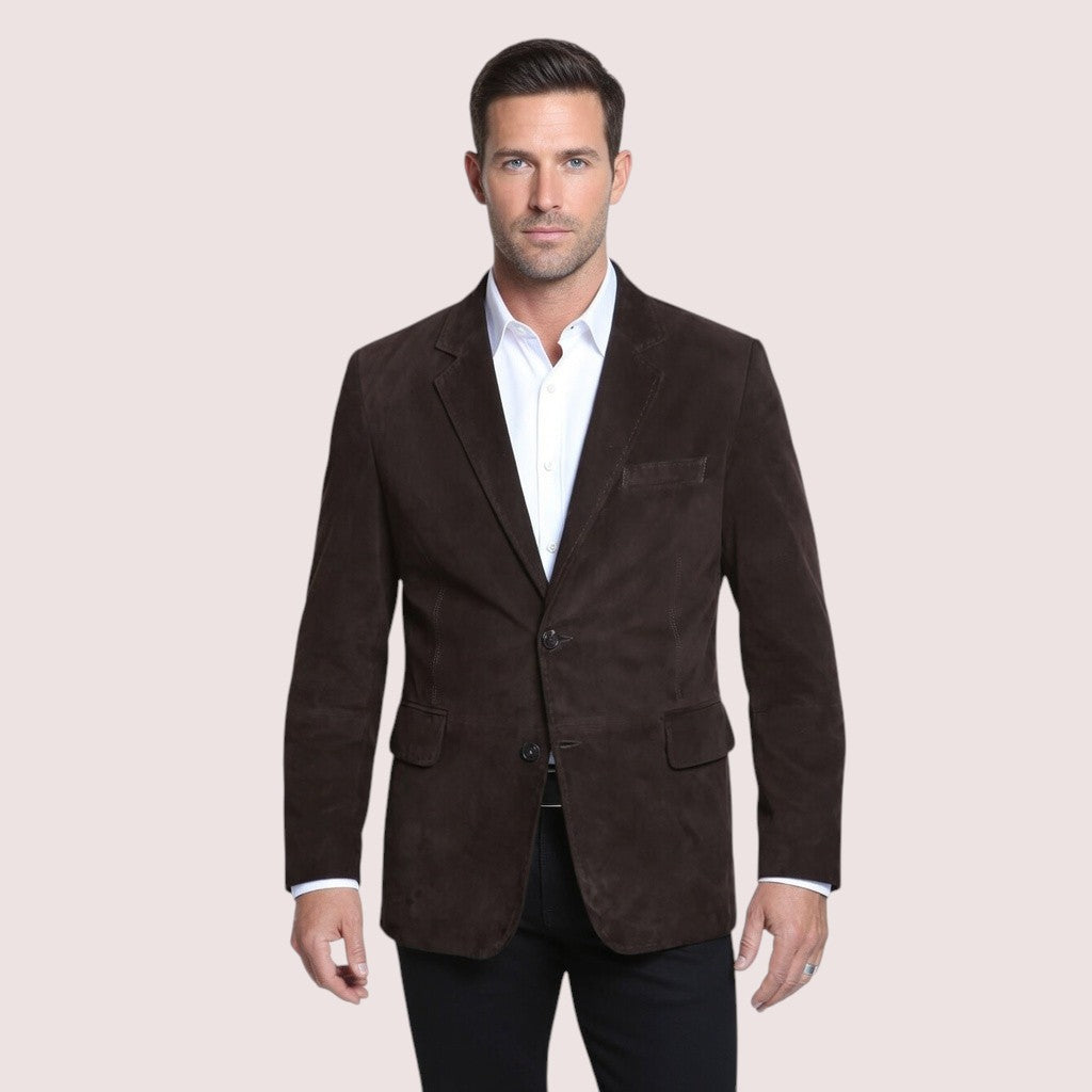 Saratoga Goat Suede Blazer