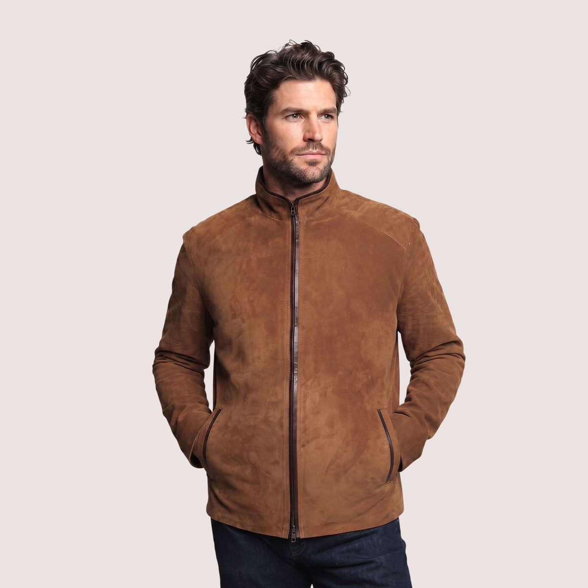 Laguna Goat Suede Jacket-6