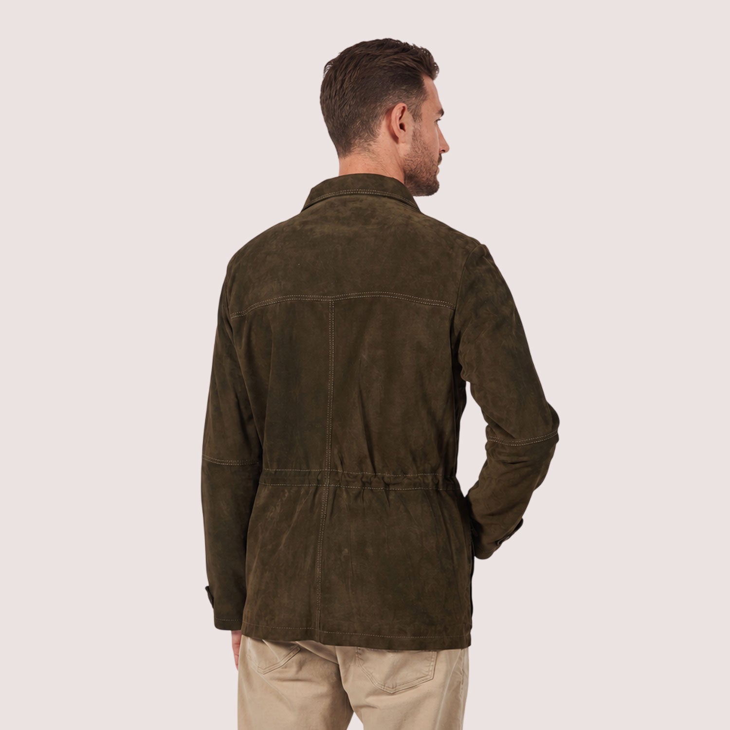 Safari Field Goat Suede Jacket-8