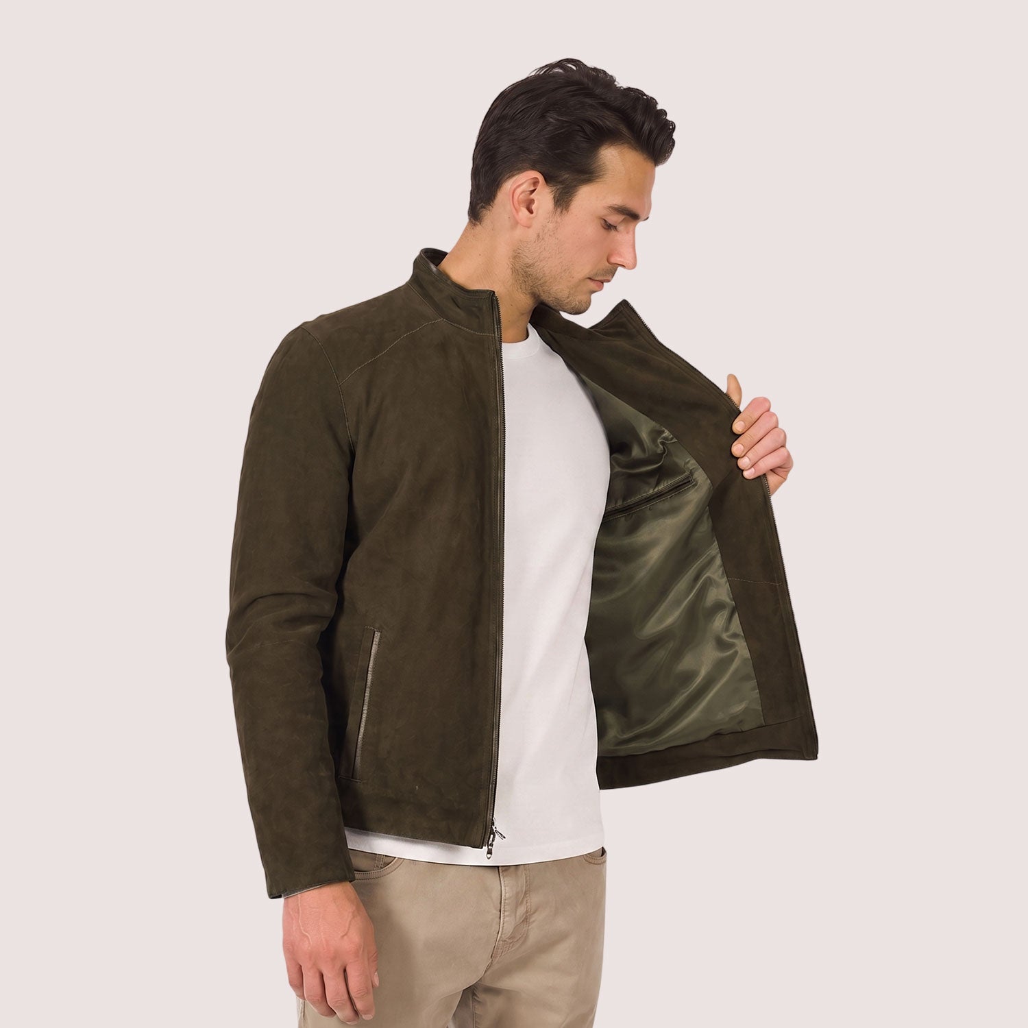 Laguna Goat Suede Jacket-13