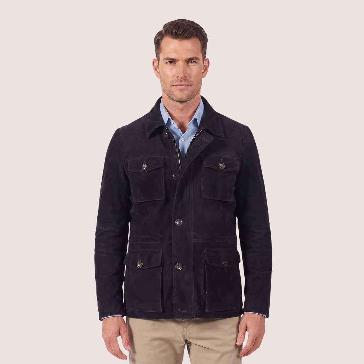 Safari Field Goat Suede Jacket