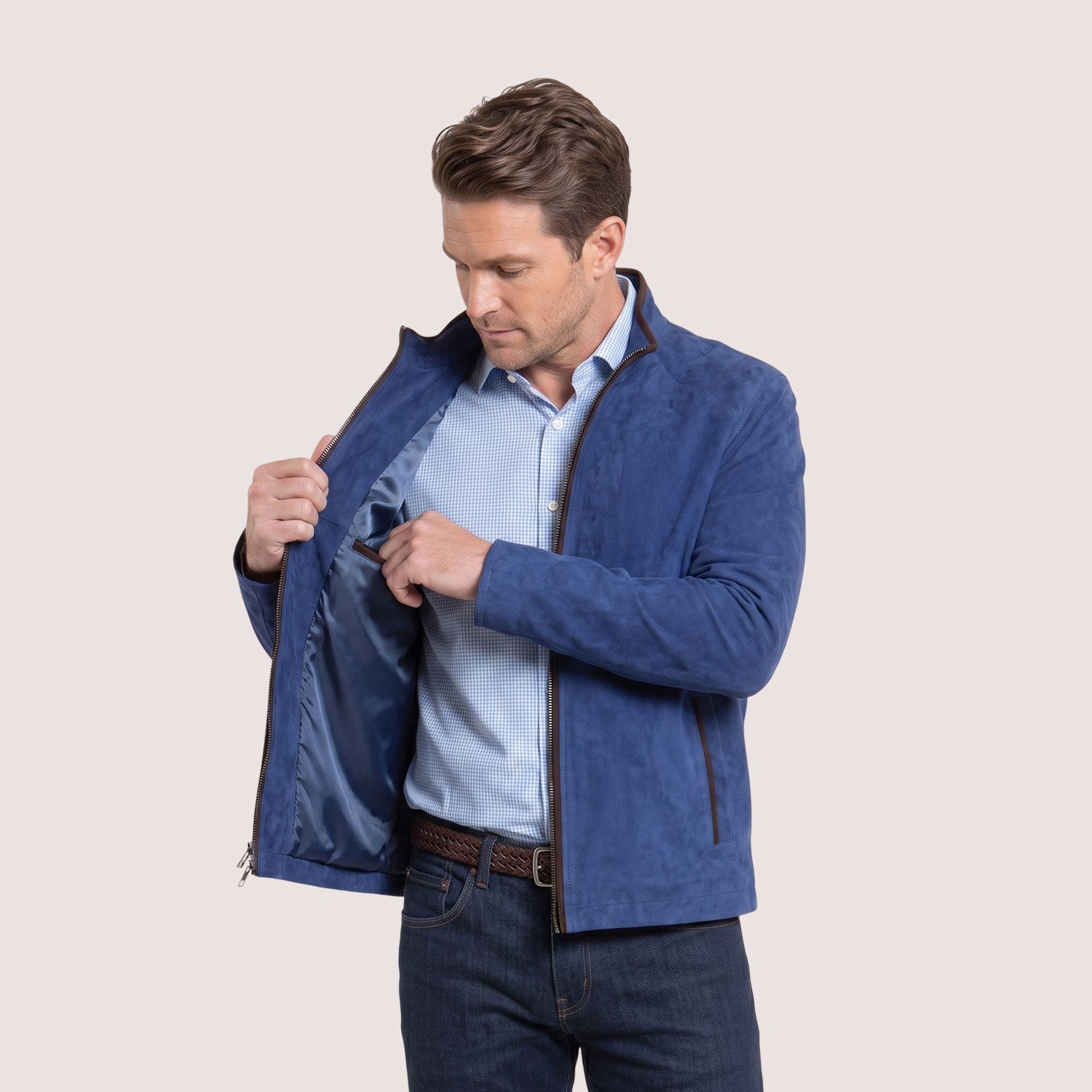 Laguna Goat Suede Jacket-18