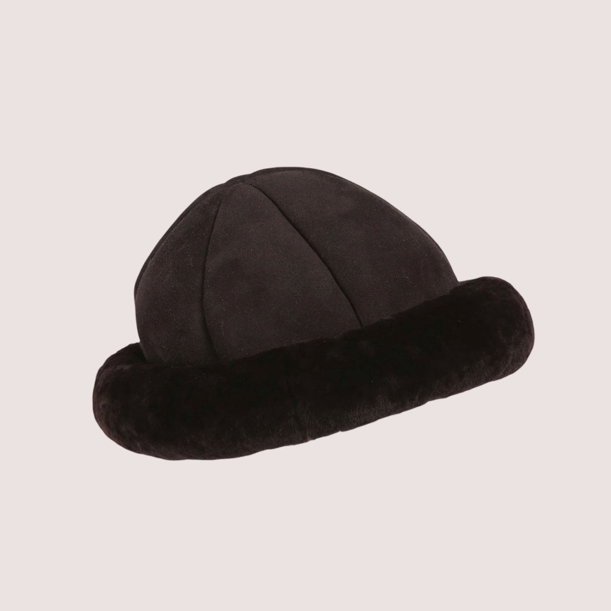 Aspen Shearling Round Hat-11