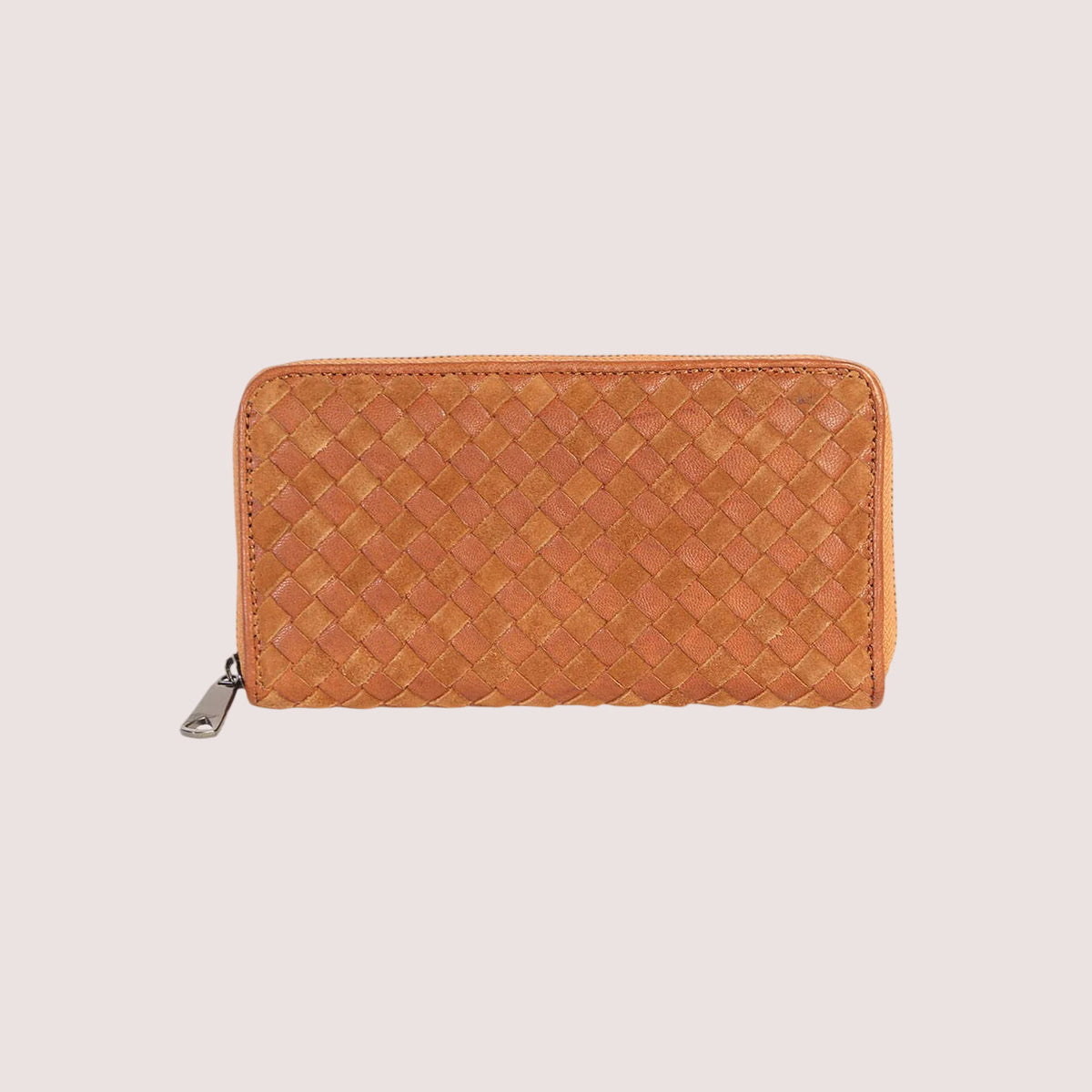 Nikki Woven Leather Wallet-11