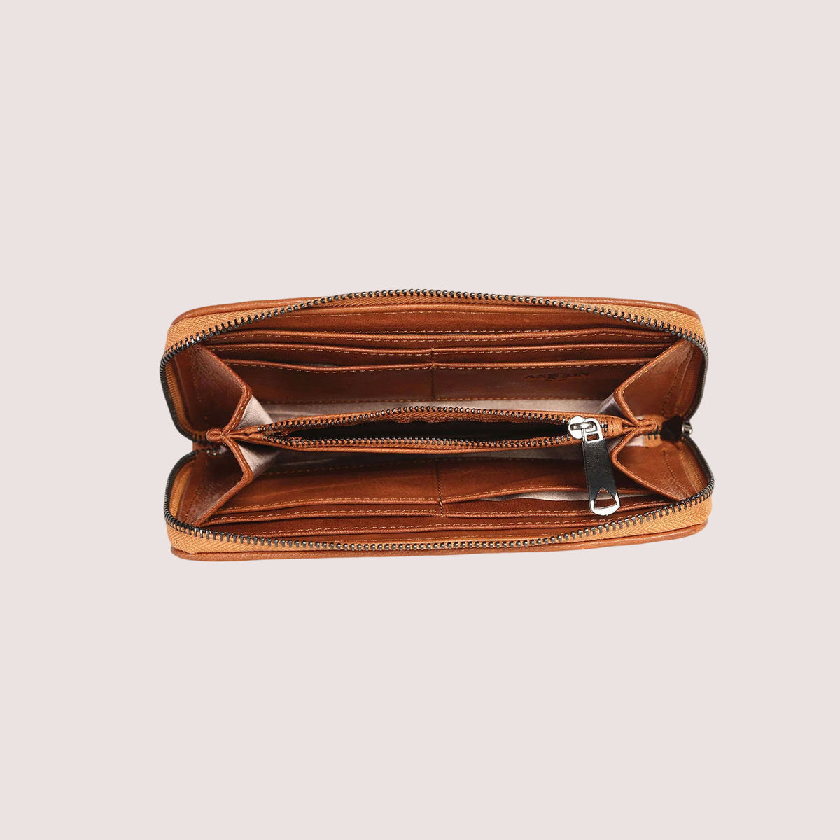 Nikki Woven Leather Wallet-12