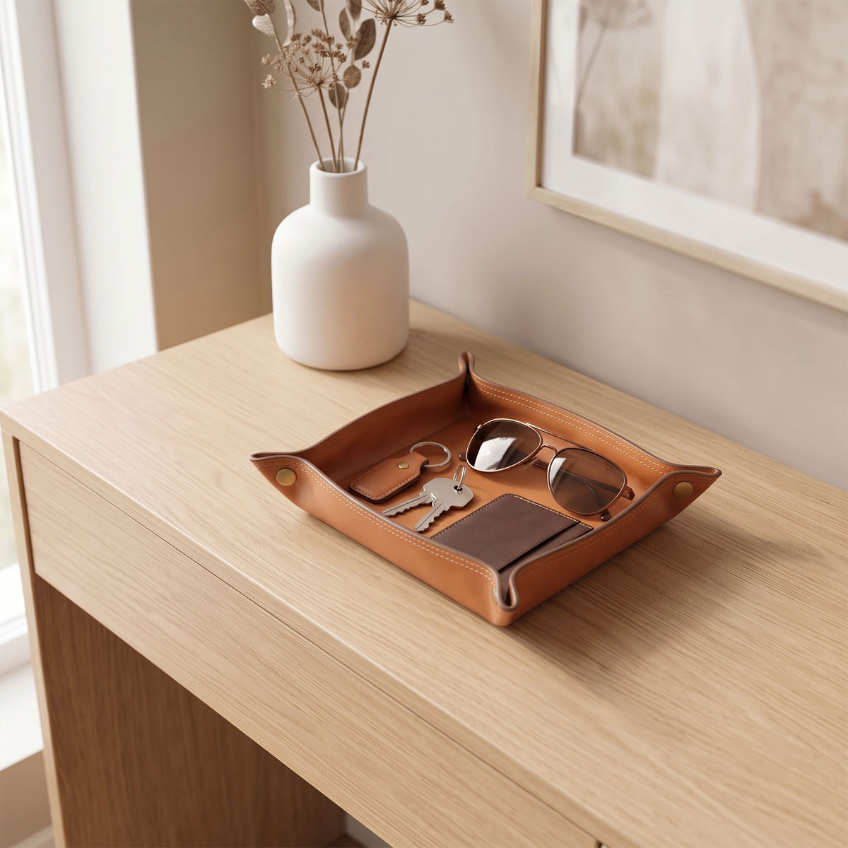 Flora Storage Organizer Valet Tray-10