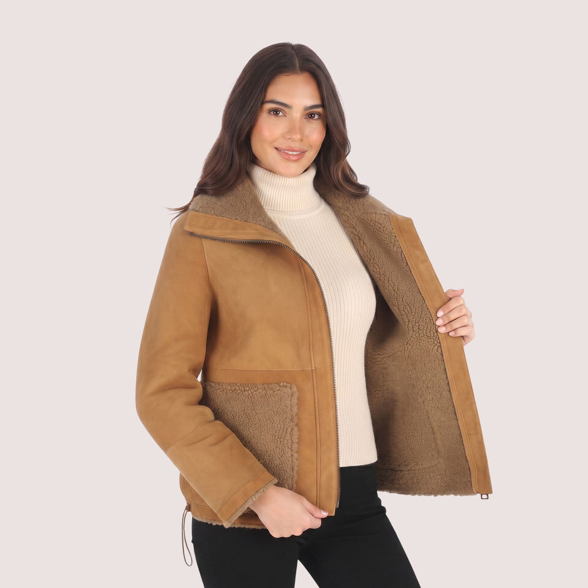 Camilla Shearling Jacket-8