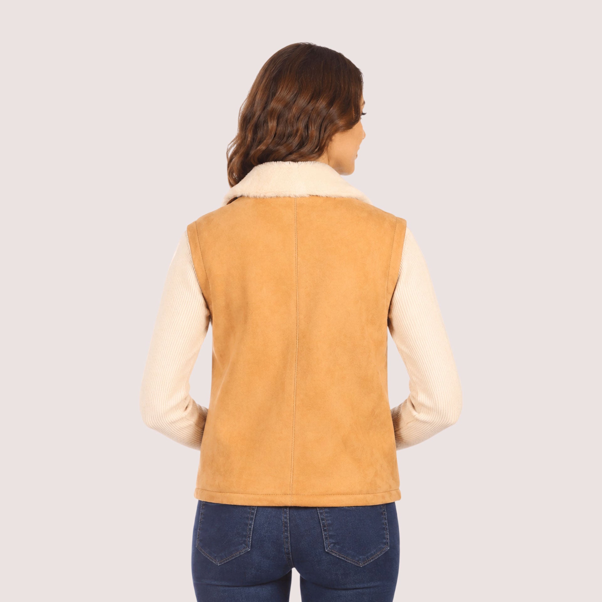 Acacia Shearling Vest-3