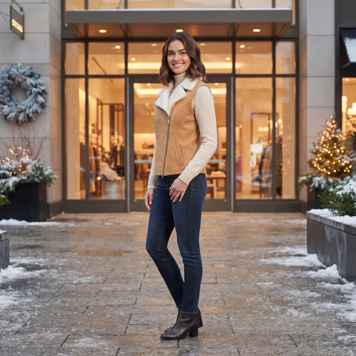 Acacia Shearling Vest-4