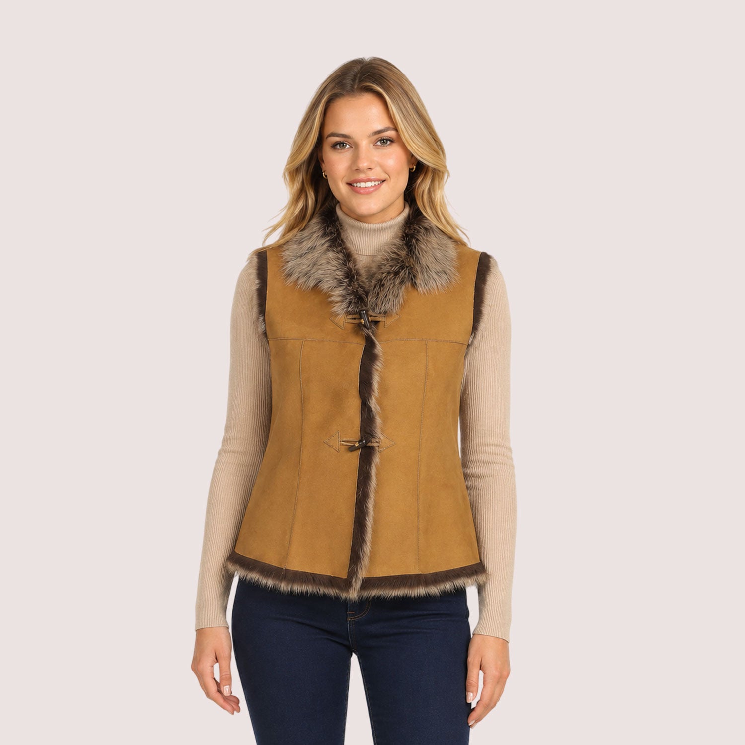 Georgia Toscana Shearling Vest