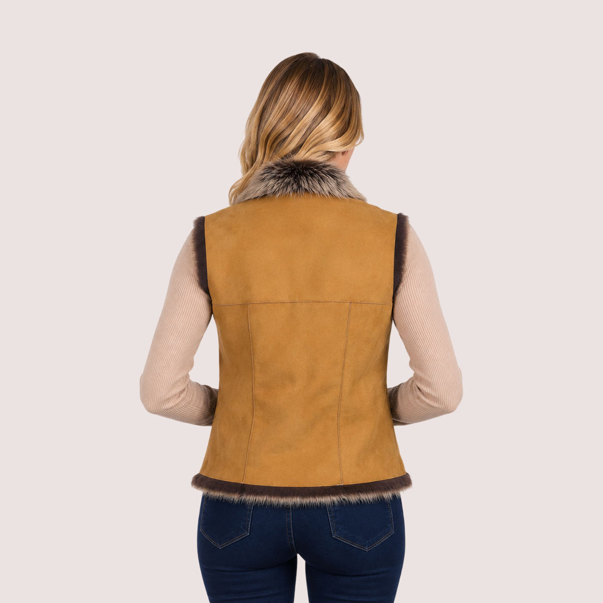 Georgia Toscana Shearling Vest