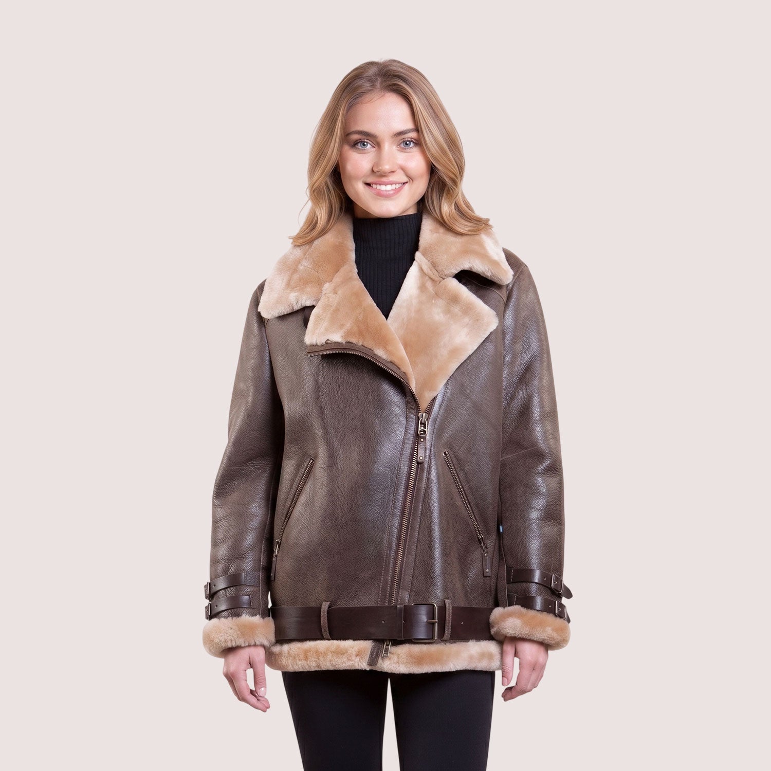 Lindsay Shearling Jacket