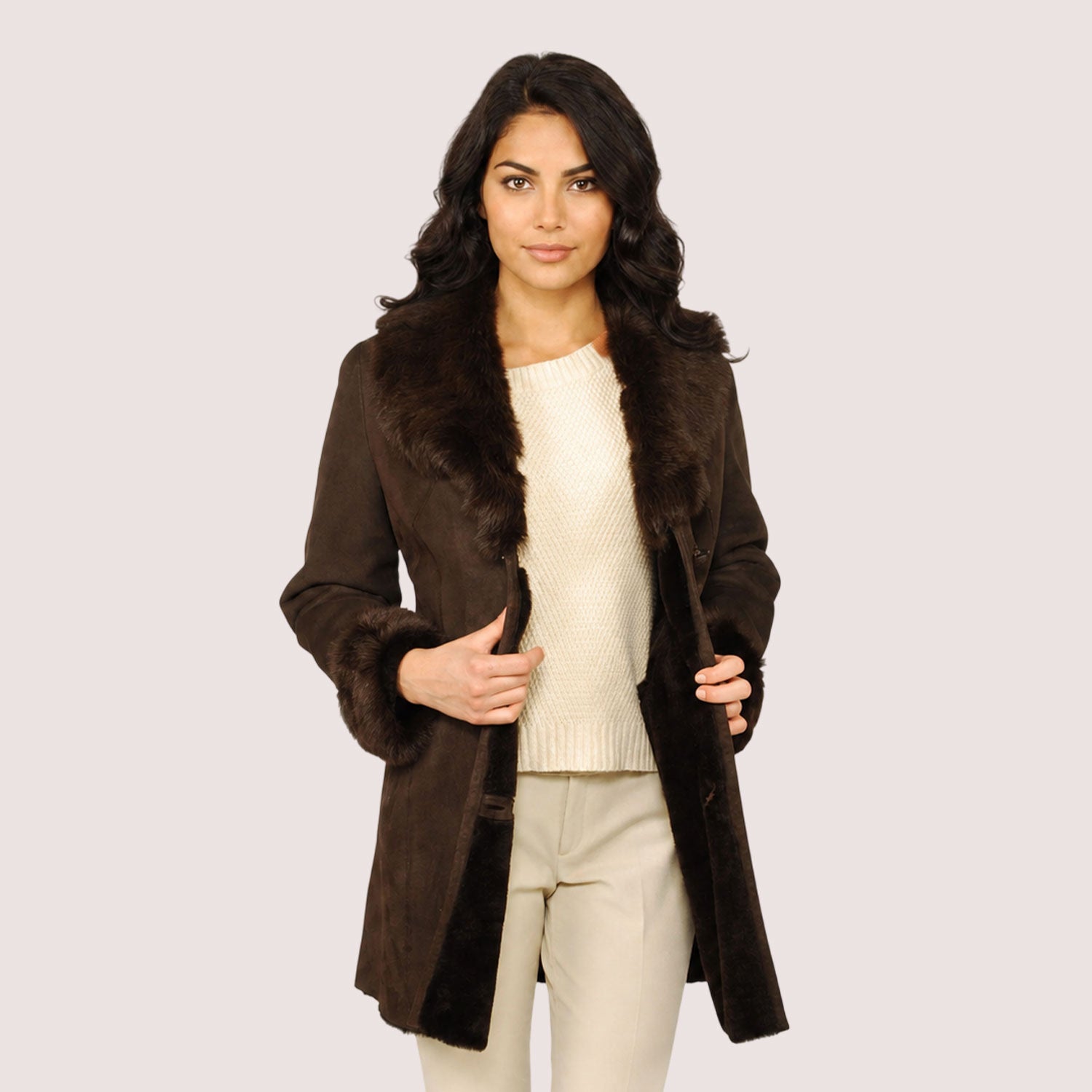 Lilliana Shearling Coat-3