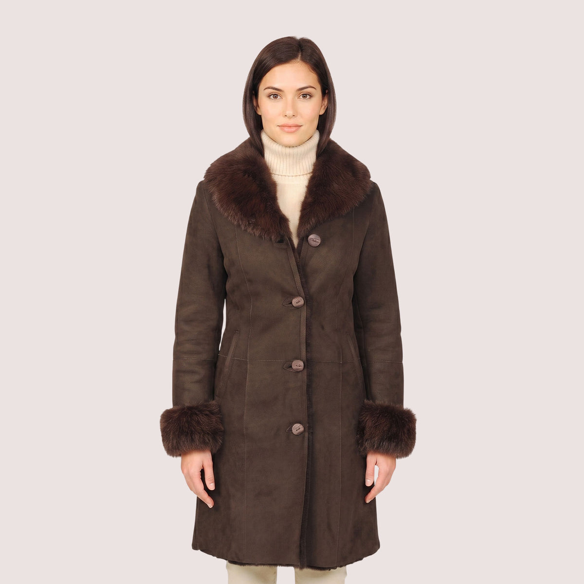 Dahlia Shearling Coat