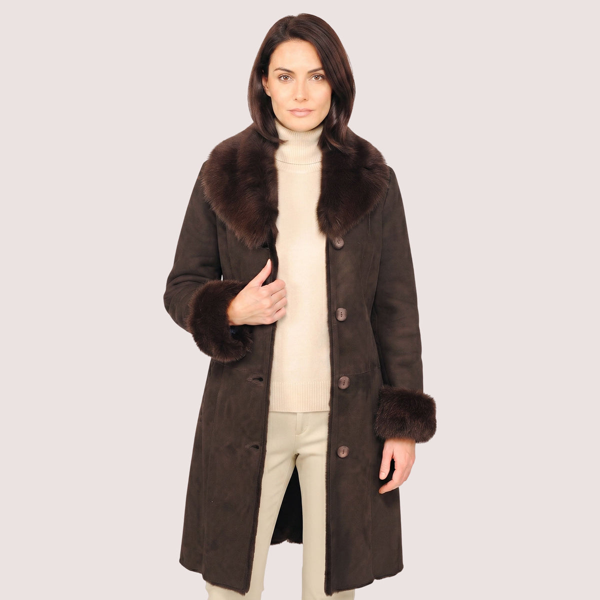 Dahlia Shearling Coat-3
