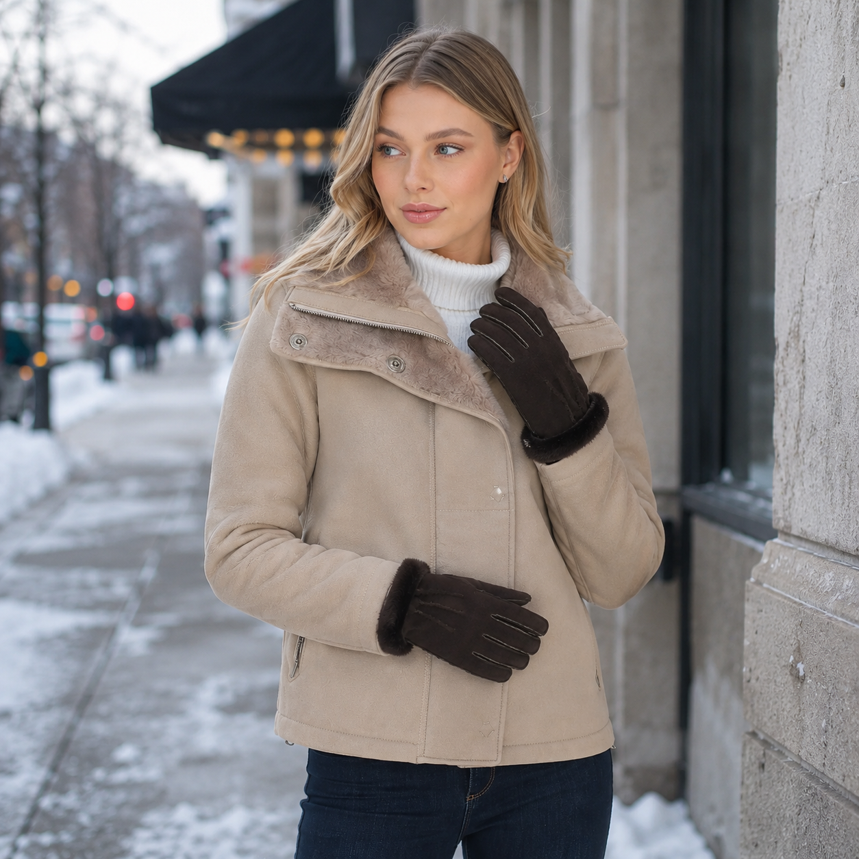 Kelly Sheepskin Gloves-3