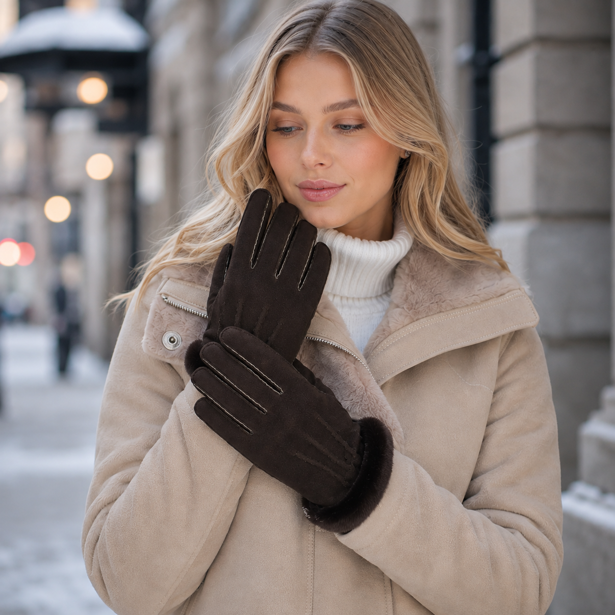 Kelly Sheepskin Gloves-4
