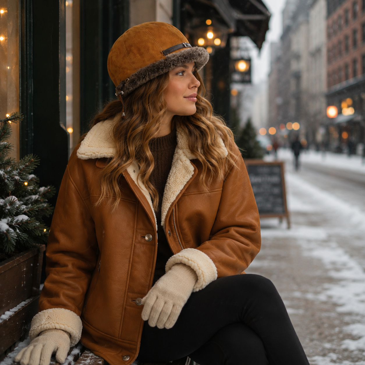 Elko Sheepskin Hat-5