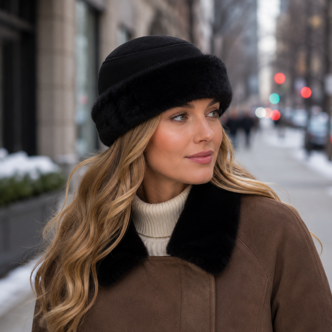 Luxe Russian Shearling Hat-2
