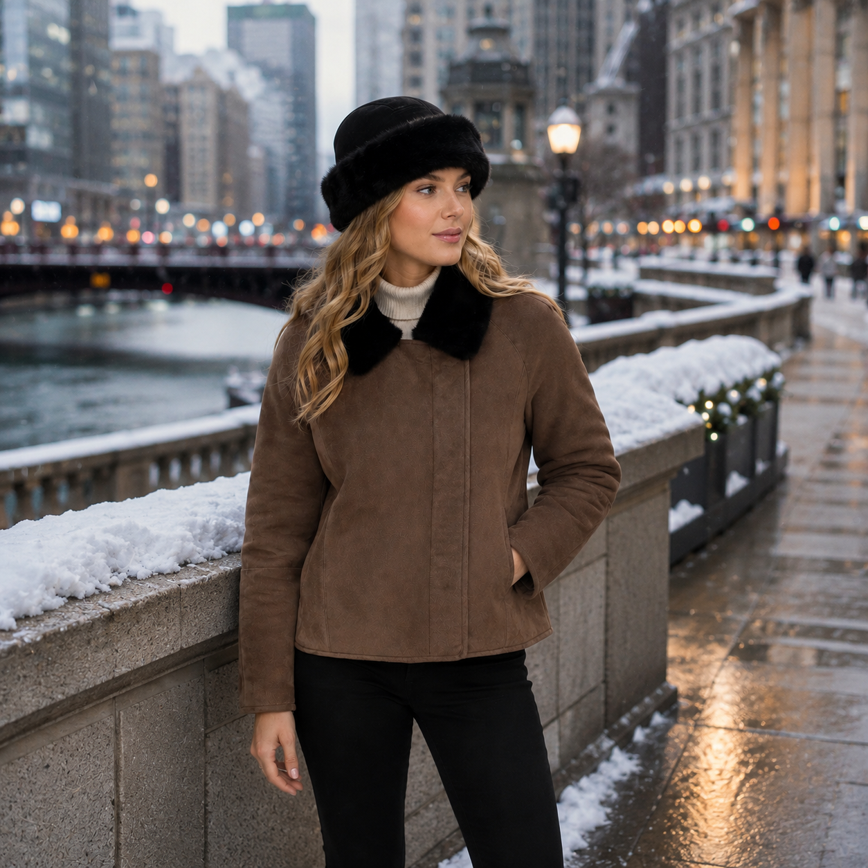Luxe Russian Shearling Hat-4
