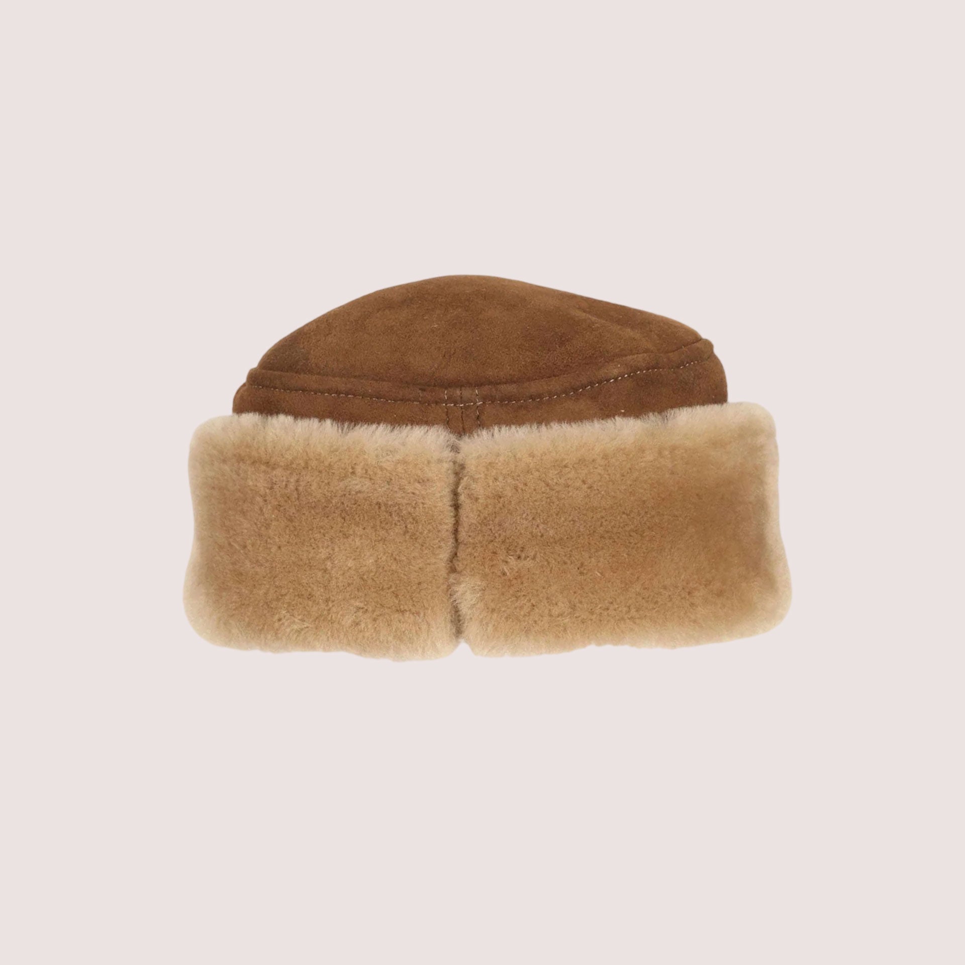 Syracuse Shearling Pill Box Hat-1