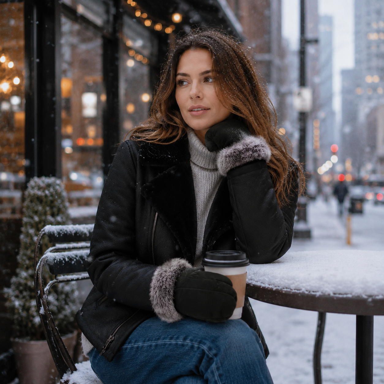 Alpena Sheepskin Mitten-5