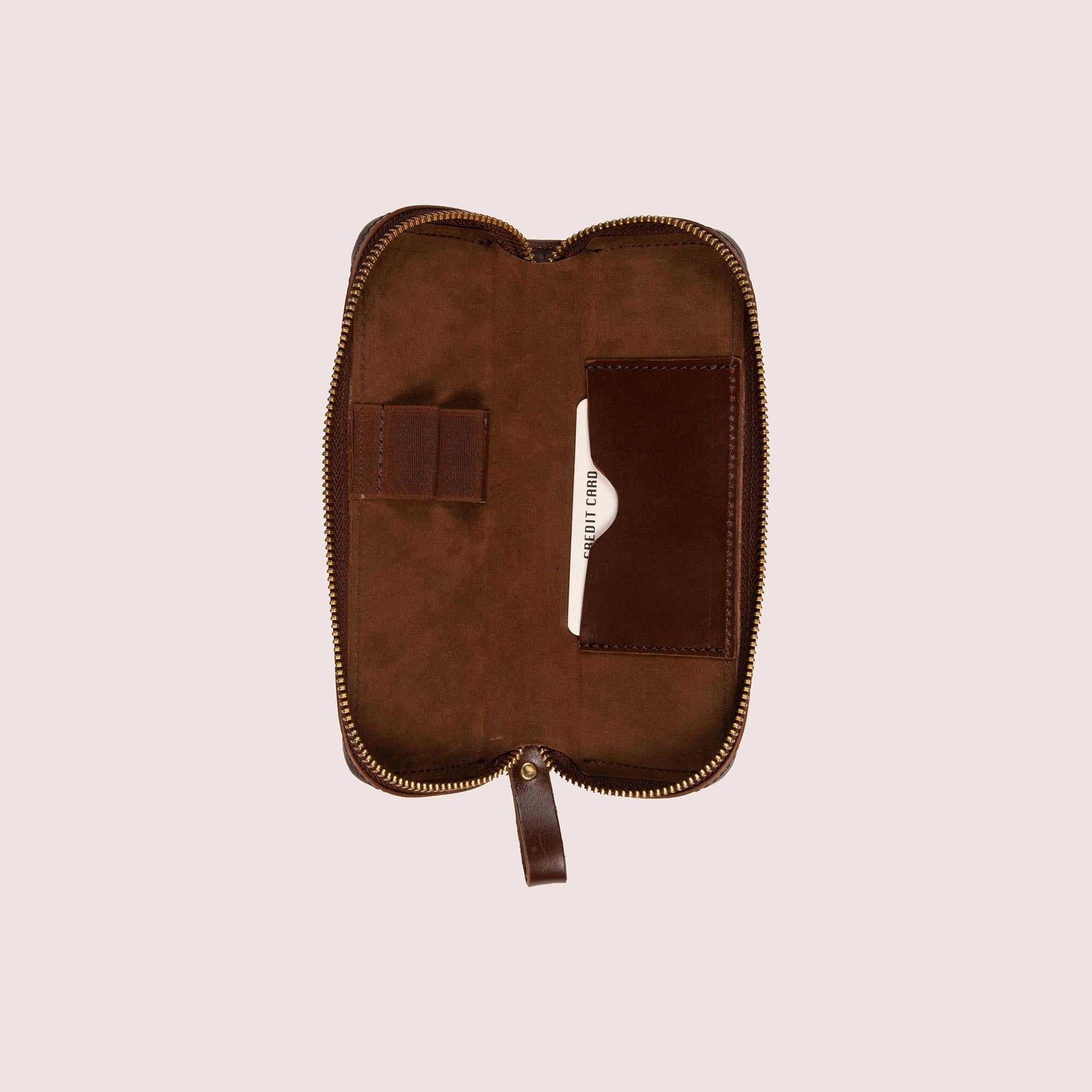 Zippered Pen Case for Two Pens