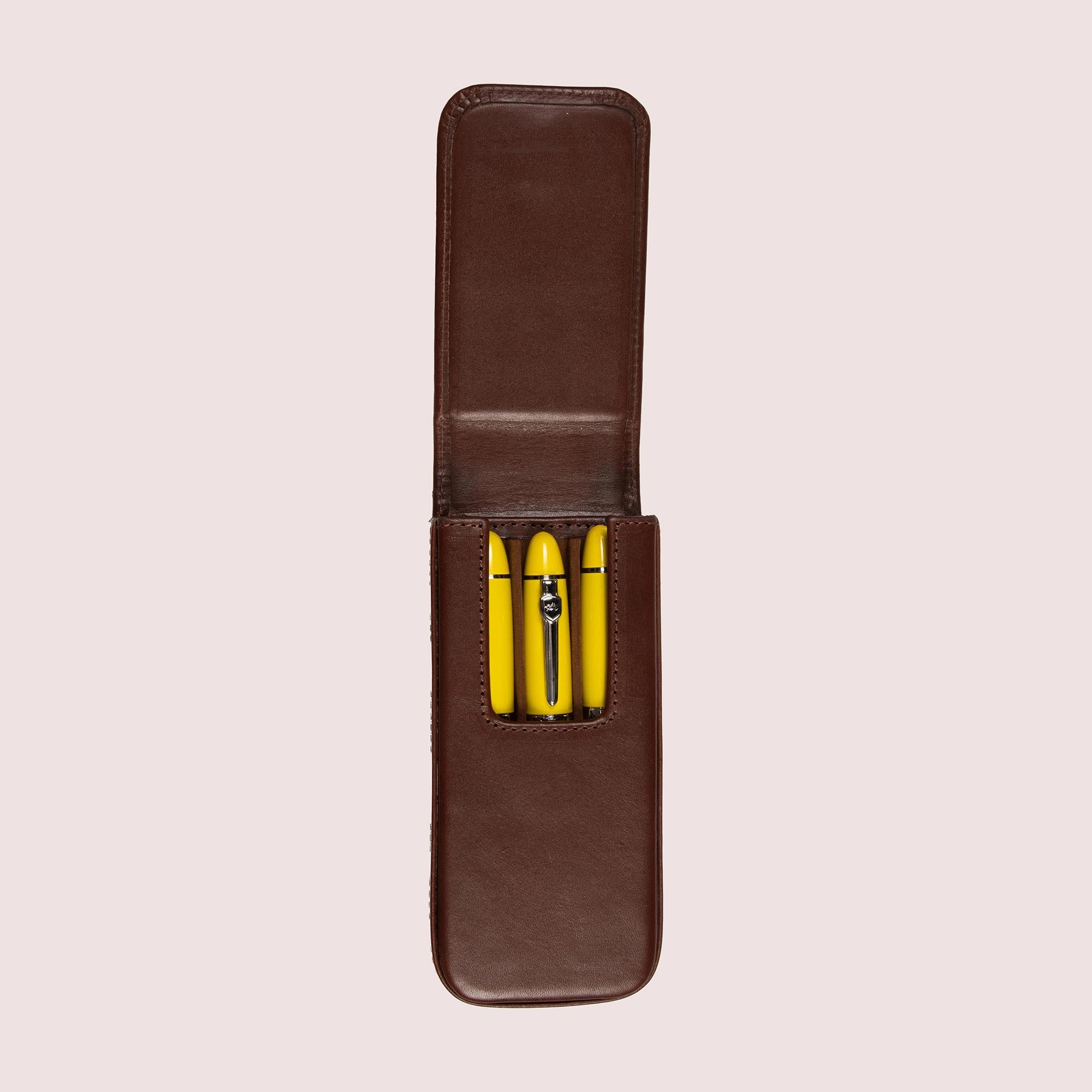 Pen Case With Three Slots
