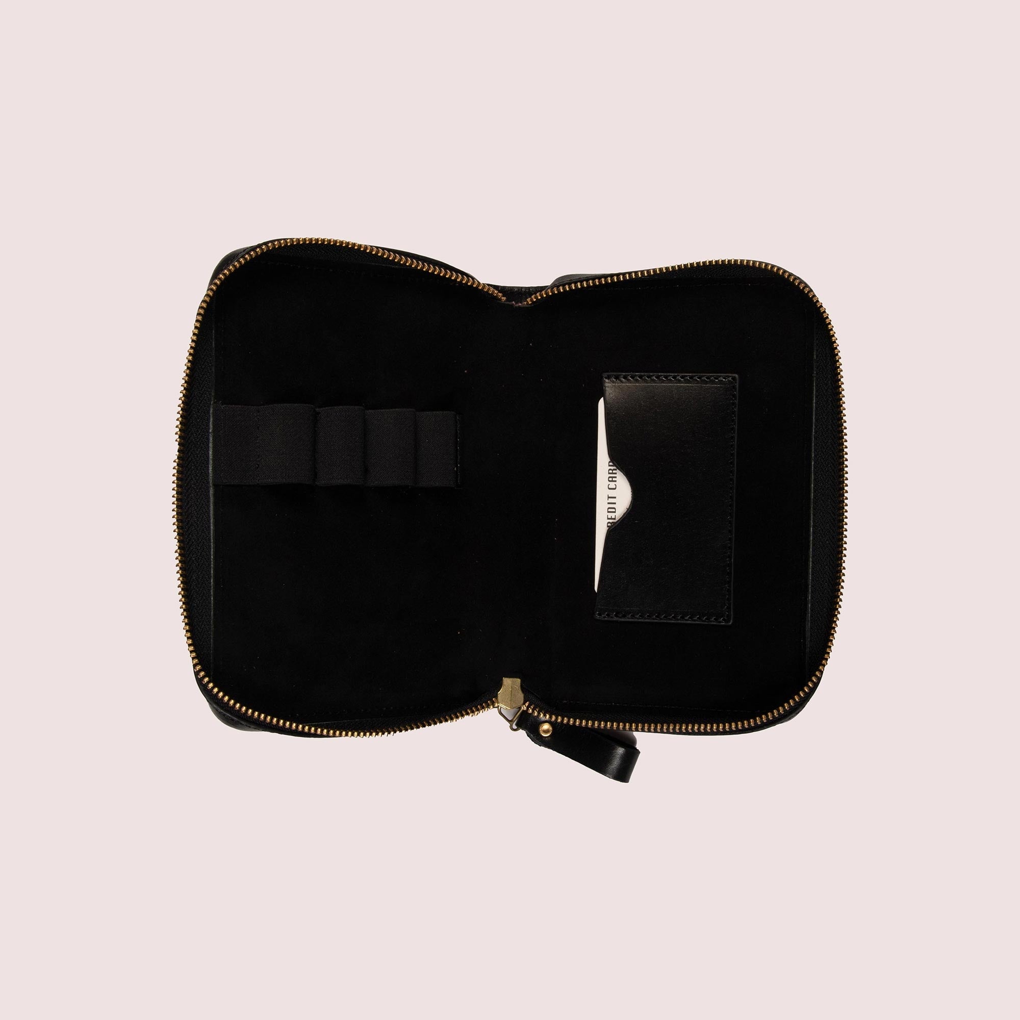 Zippered Pen Case for Four Pens