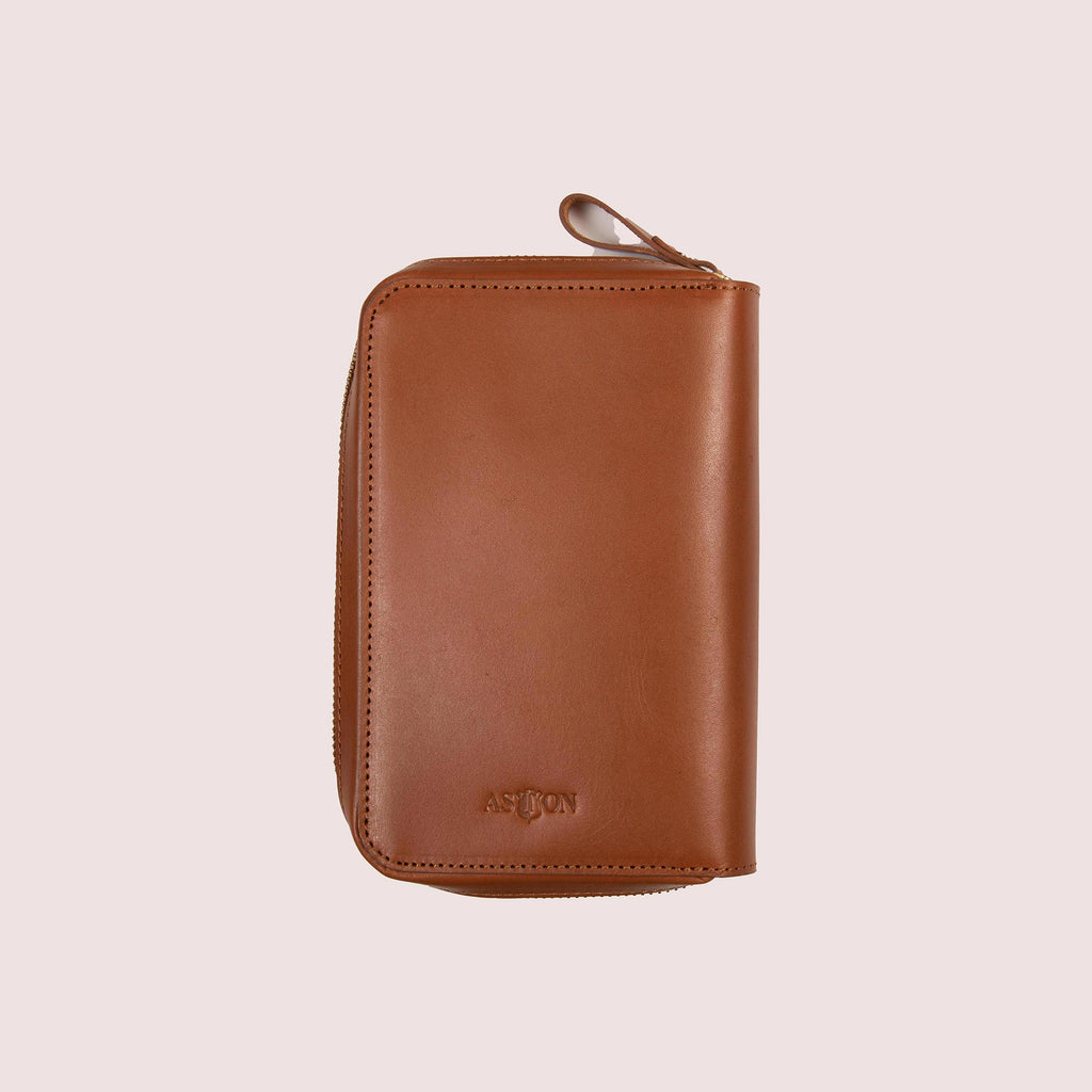 Zippered Pen Case for Four Pens