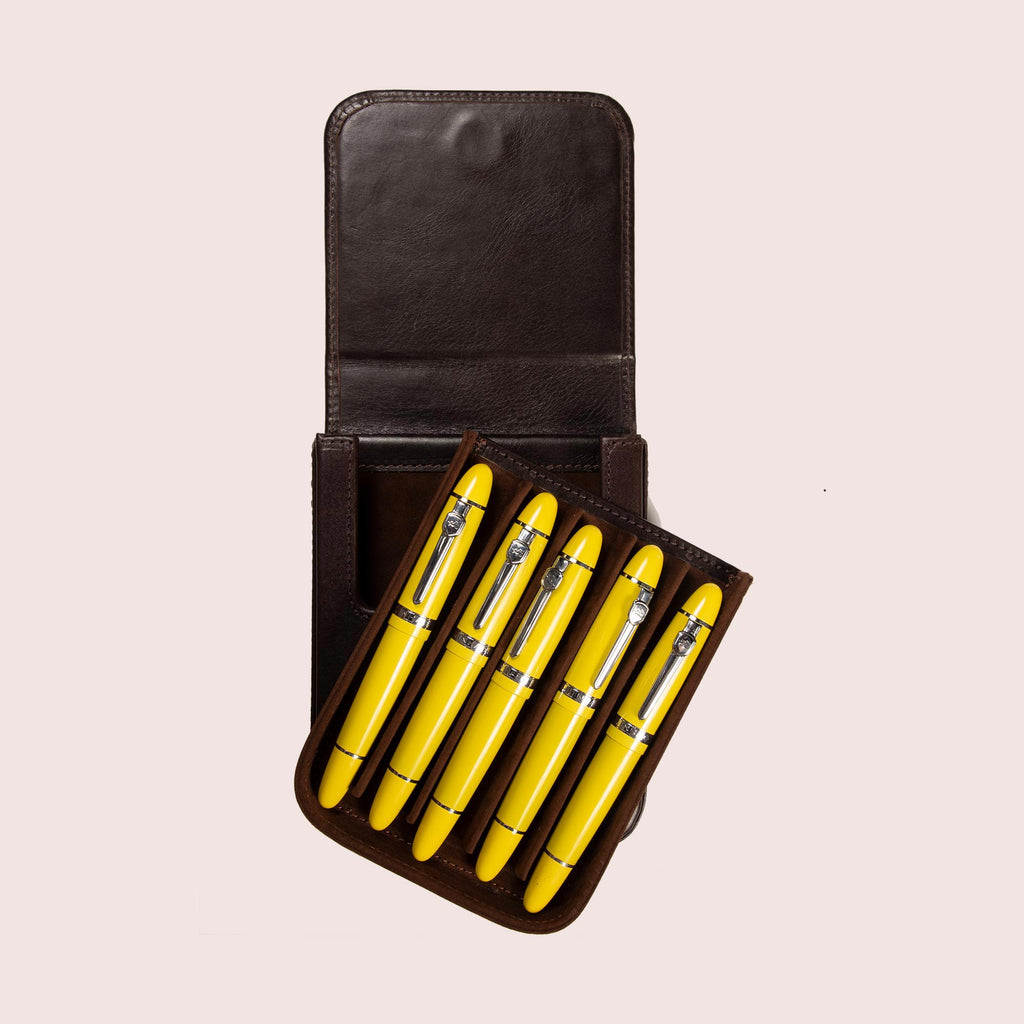 Five Slots Pen Case
