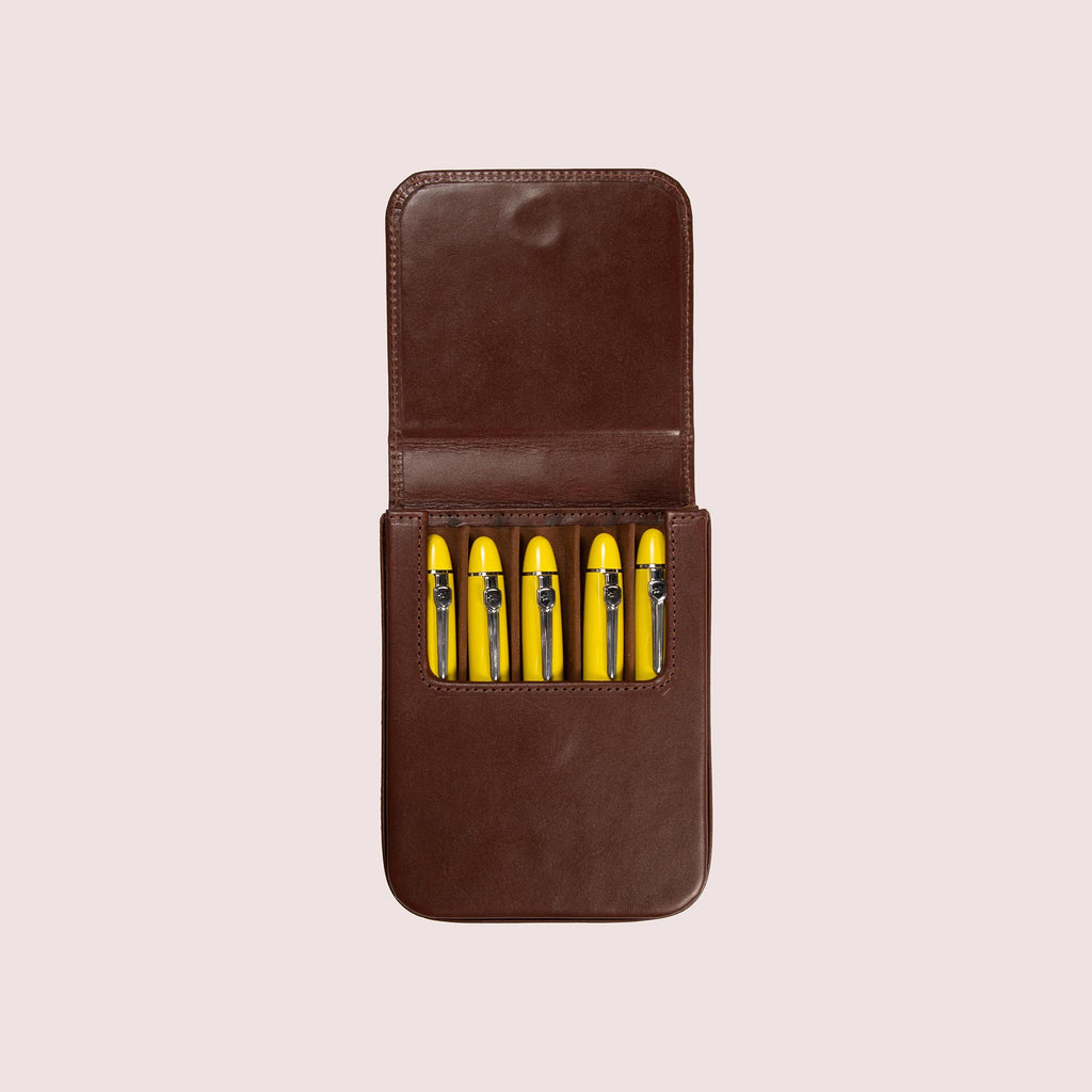 Five Slots Pen Case