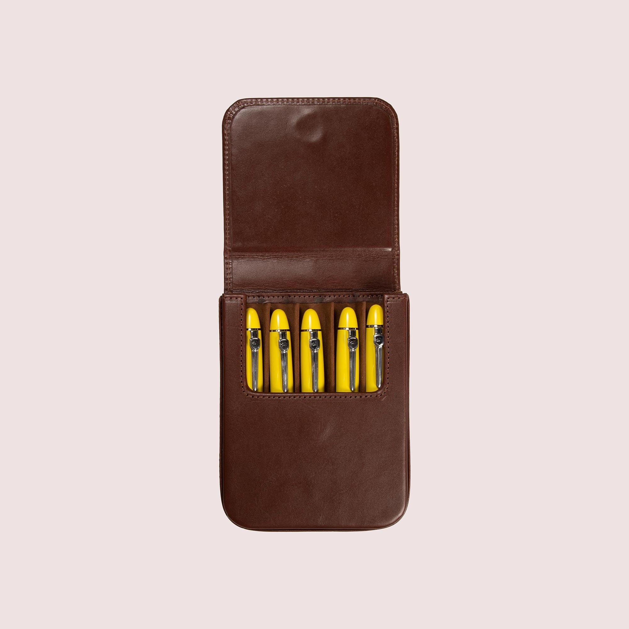 Five Slots Pen Case