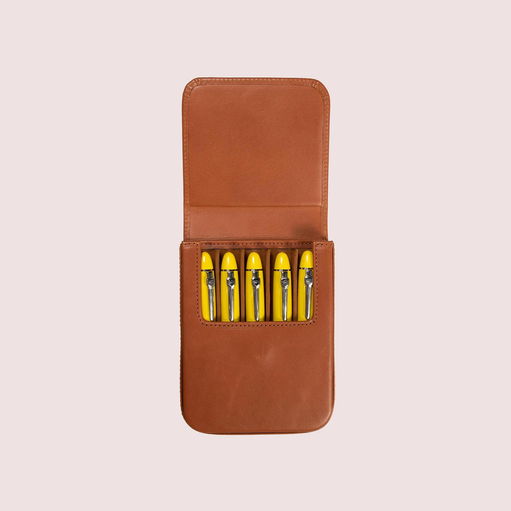 Five Slots Pen Case