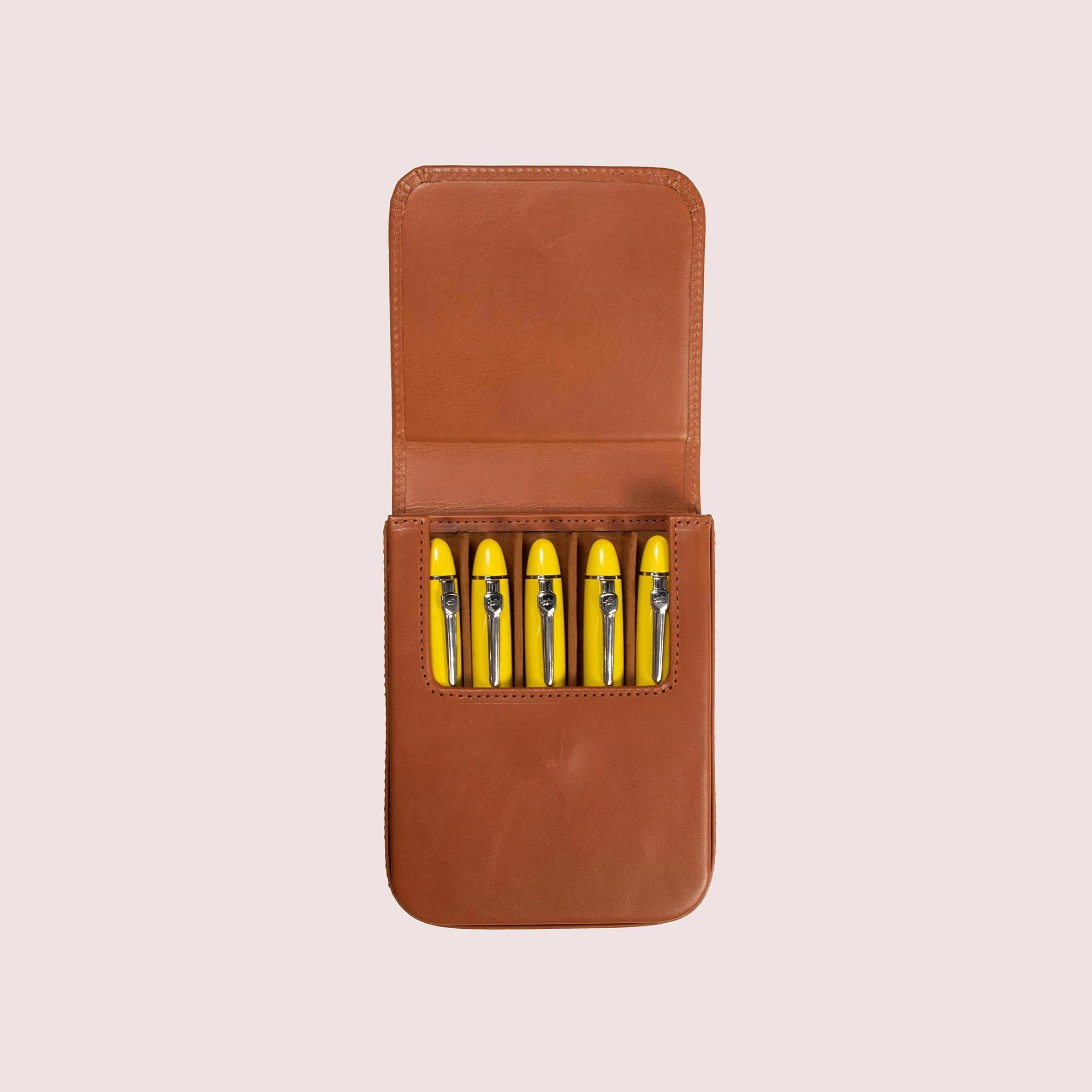 Five Slots Pen Case