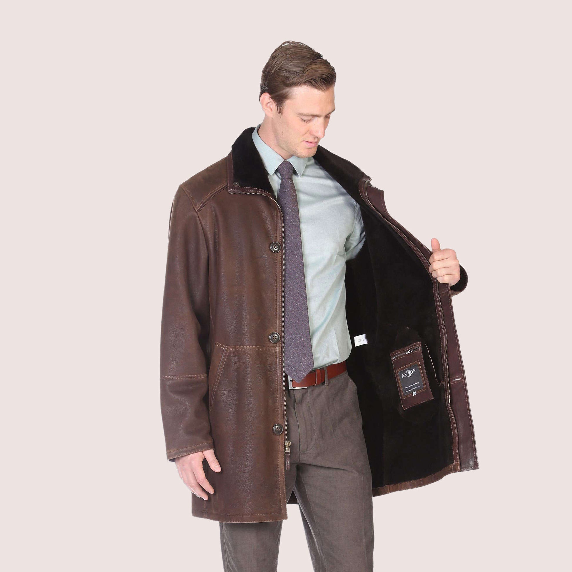 Greenwich Shearling Coat