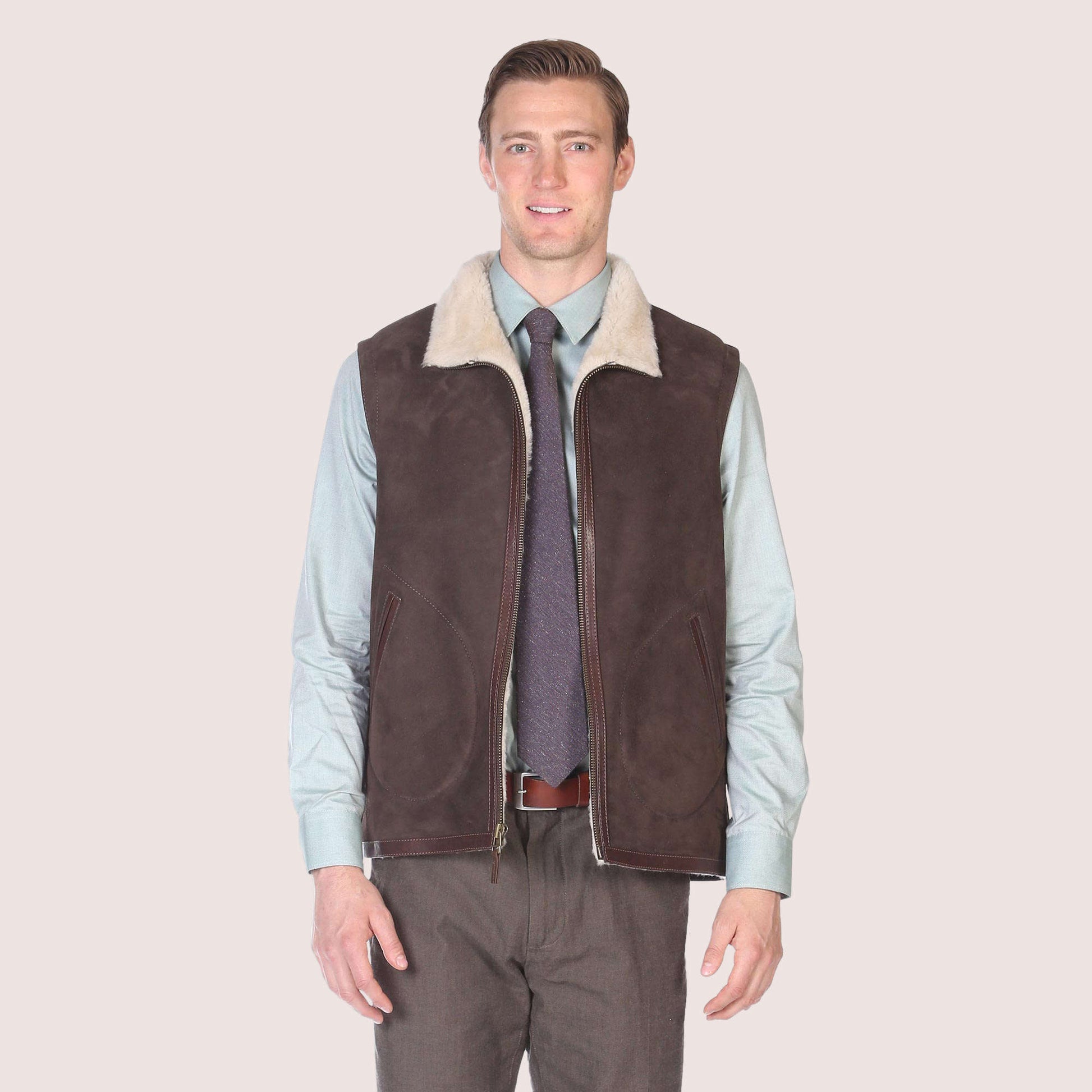 Columbus Shearling Vest