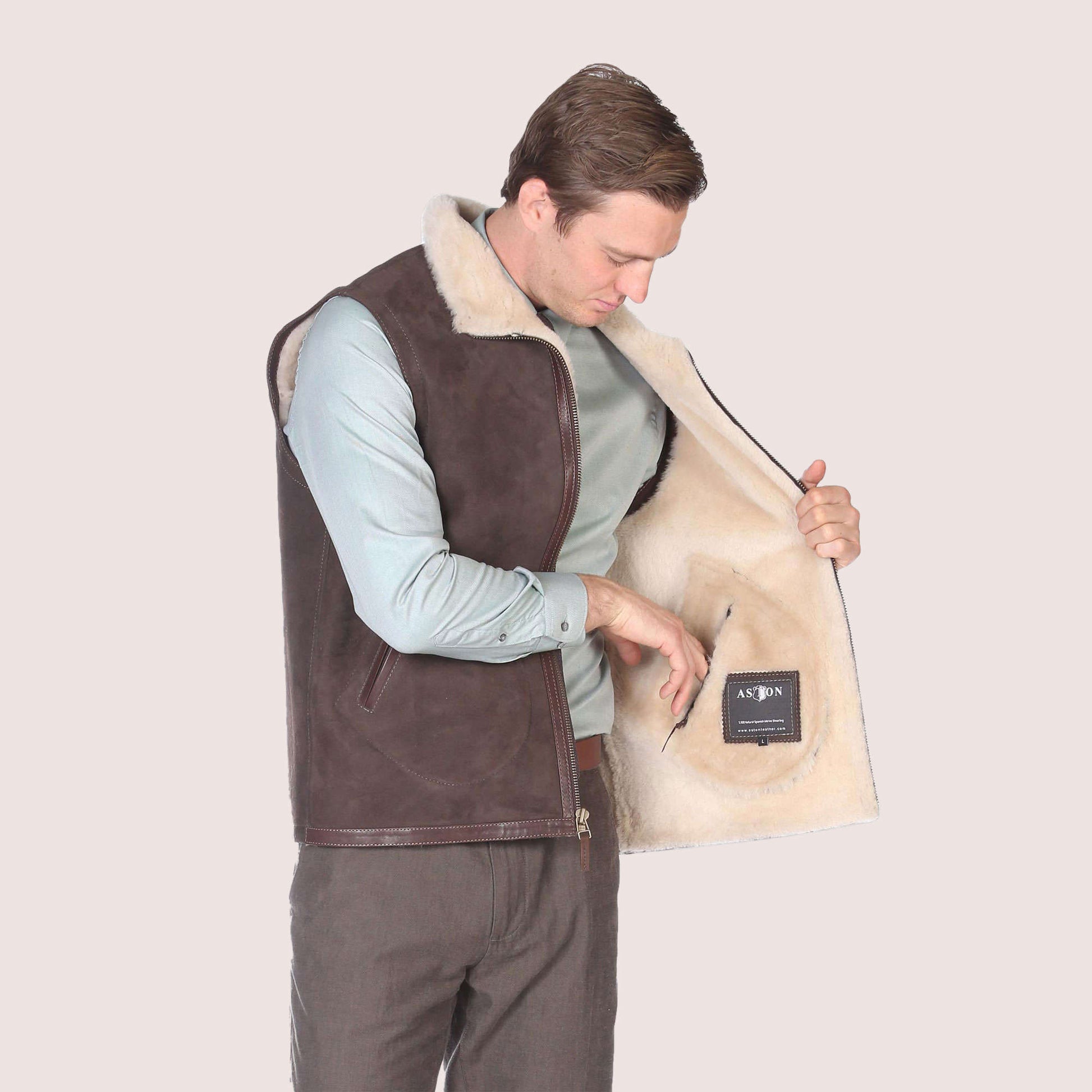 Columbus Shearling Vest