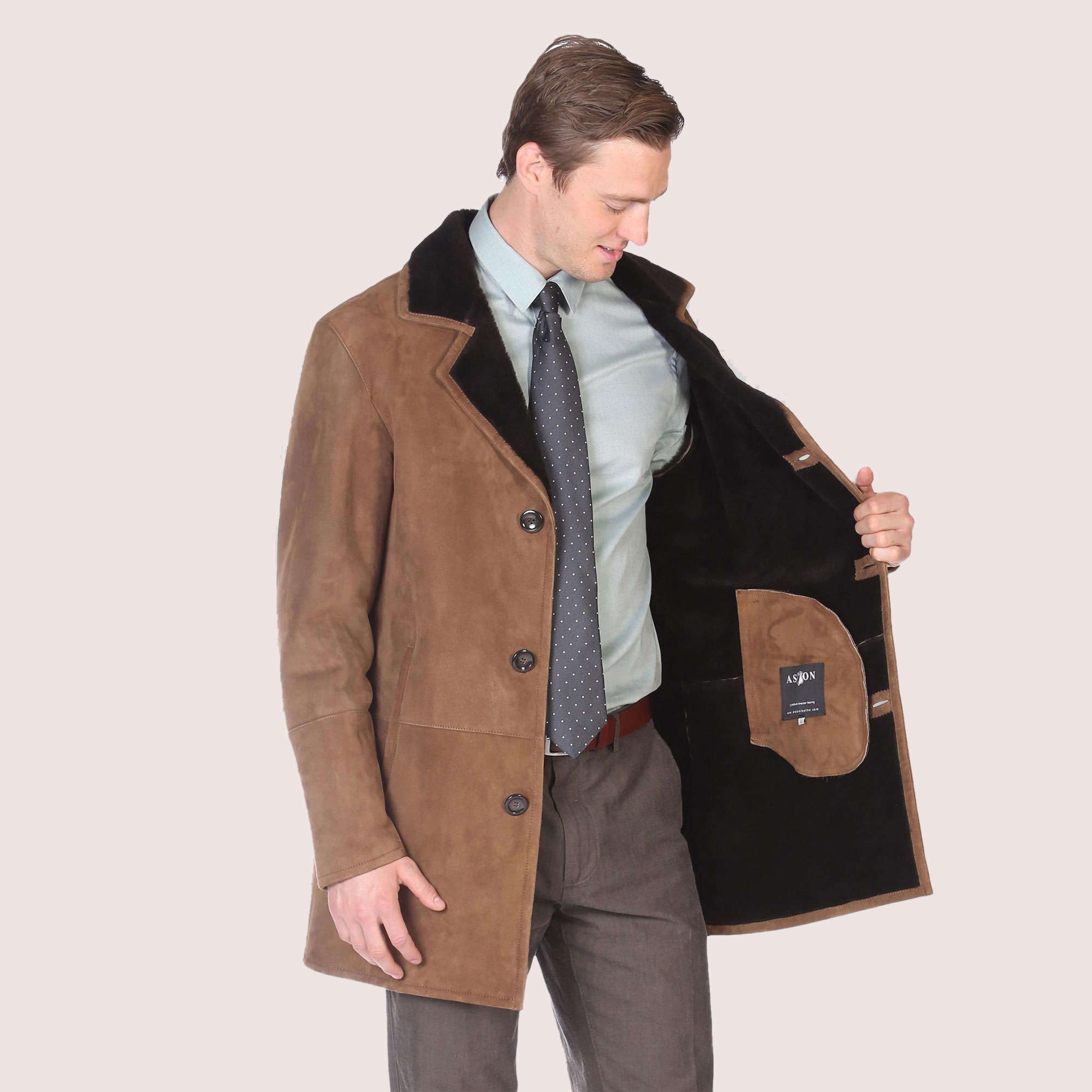 Saratoga Shearling Coat-3
