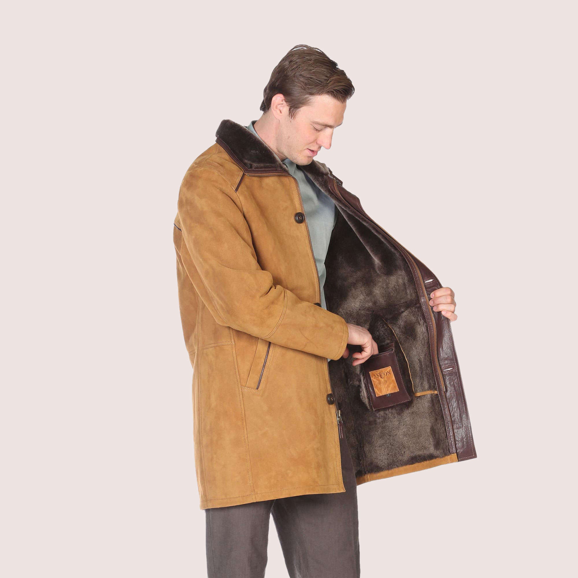 Greenwich Shearling Coat